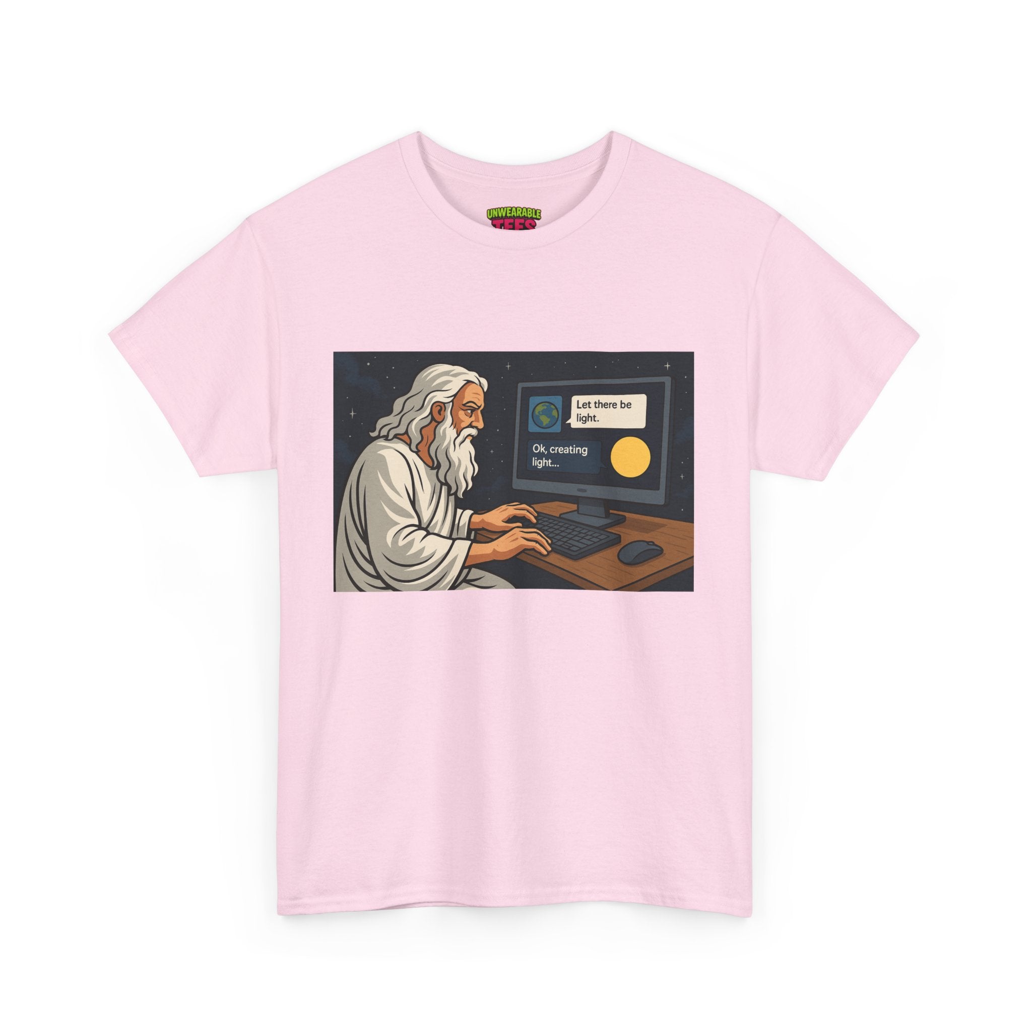 Jesus Vibe-coded World T-Shirt