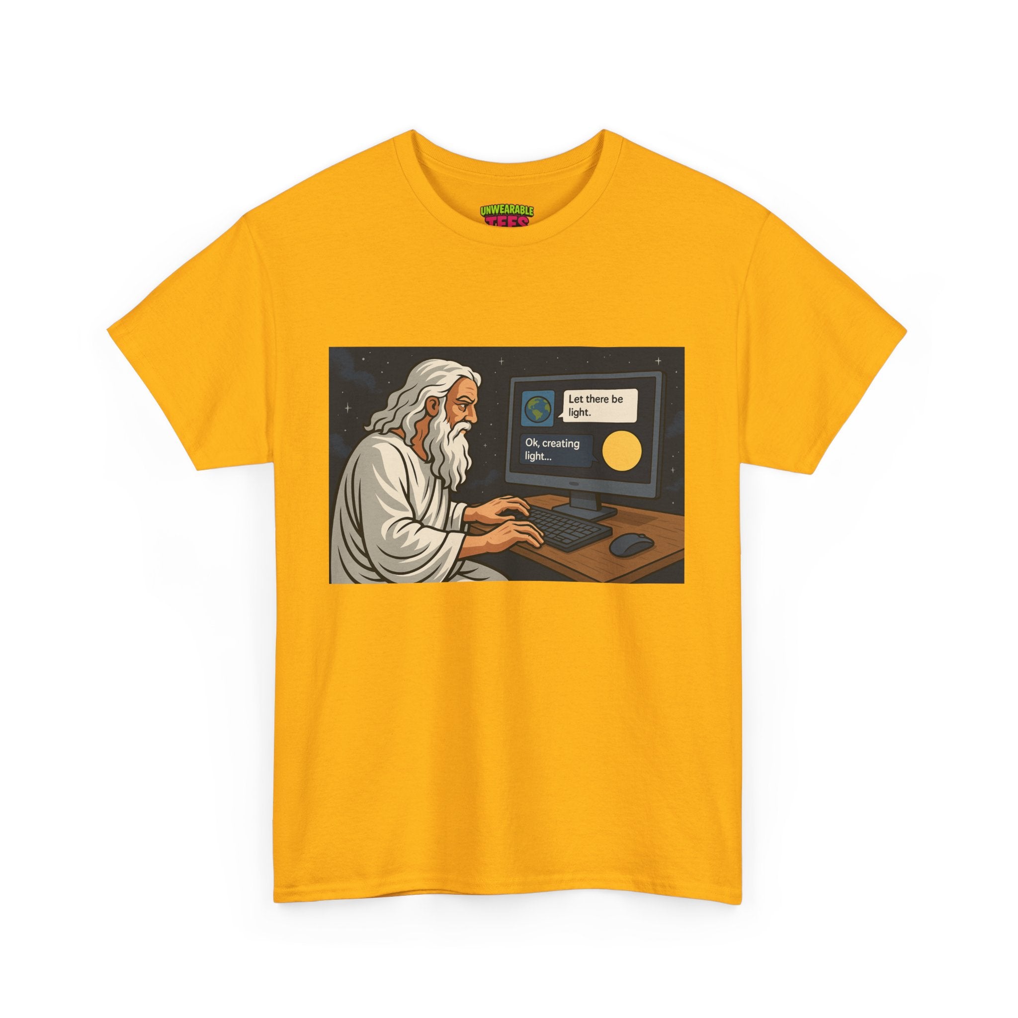 Jesus Vibe-coded World T-Shirt