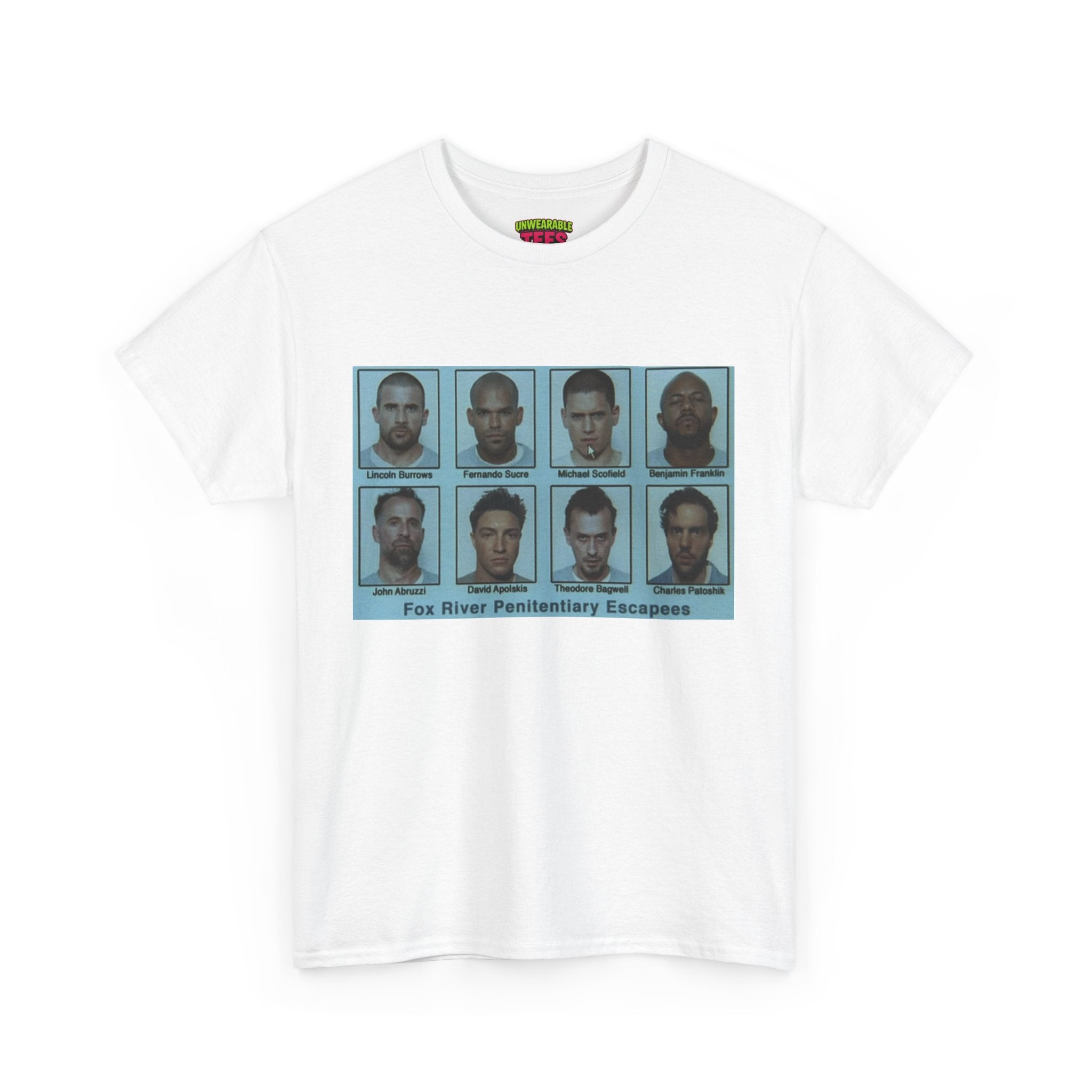 Prison Break Wanted 8 T-Shirt