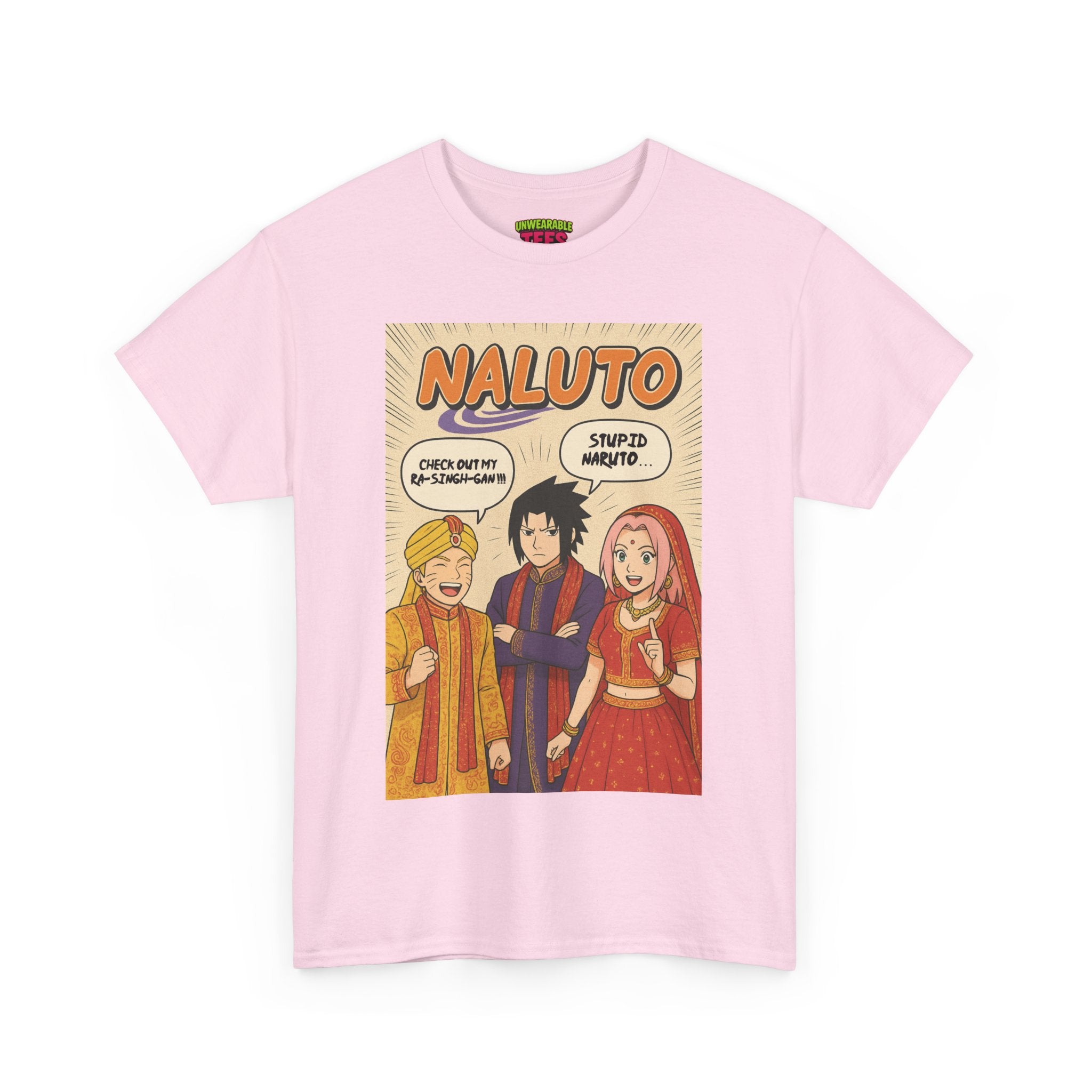 Naruto Memes "Naluto" Indian Naruto T-Shirt