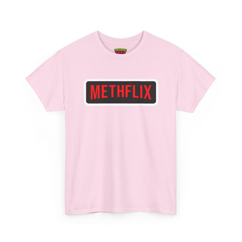 Netflix Parody Logo "Methflix" T-Shirt