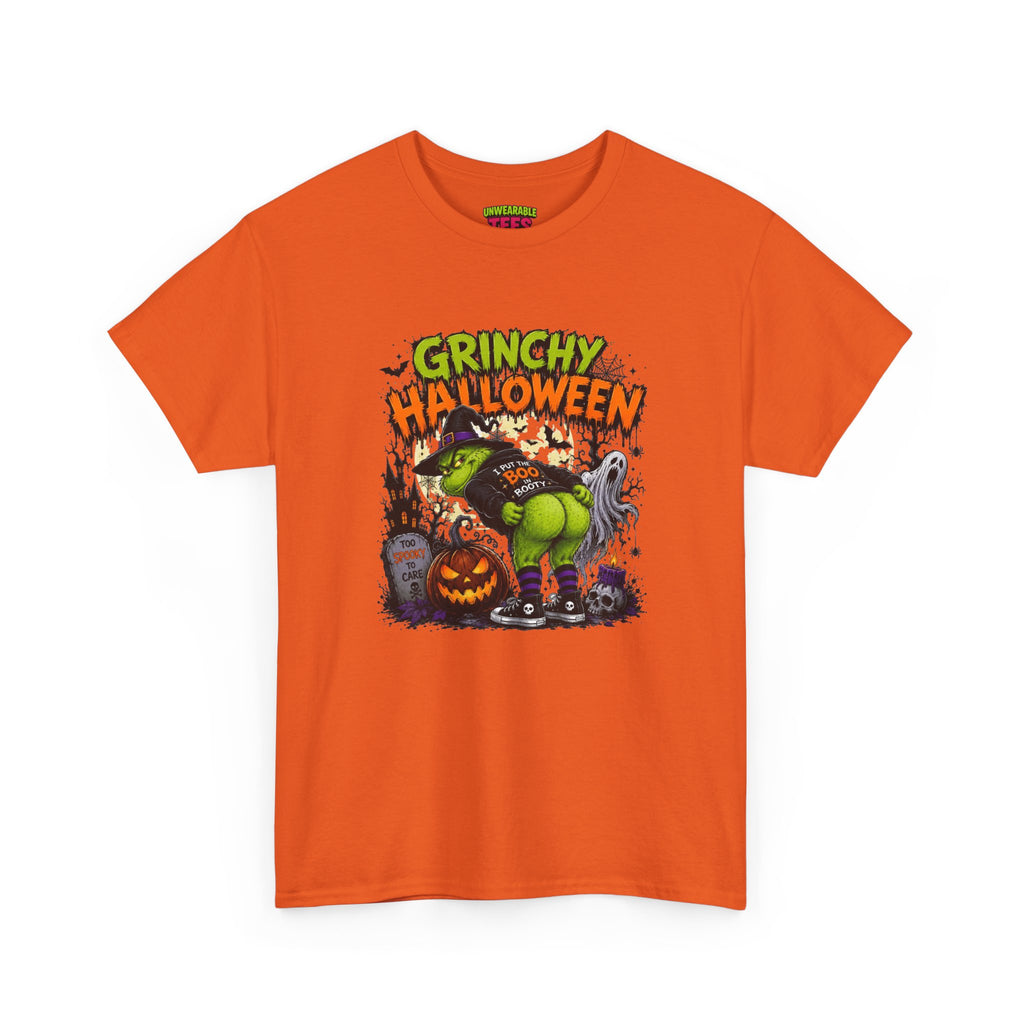 Grinchy Halloween Inappropriate Halloween T-Shirt