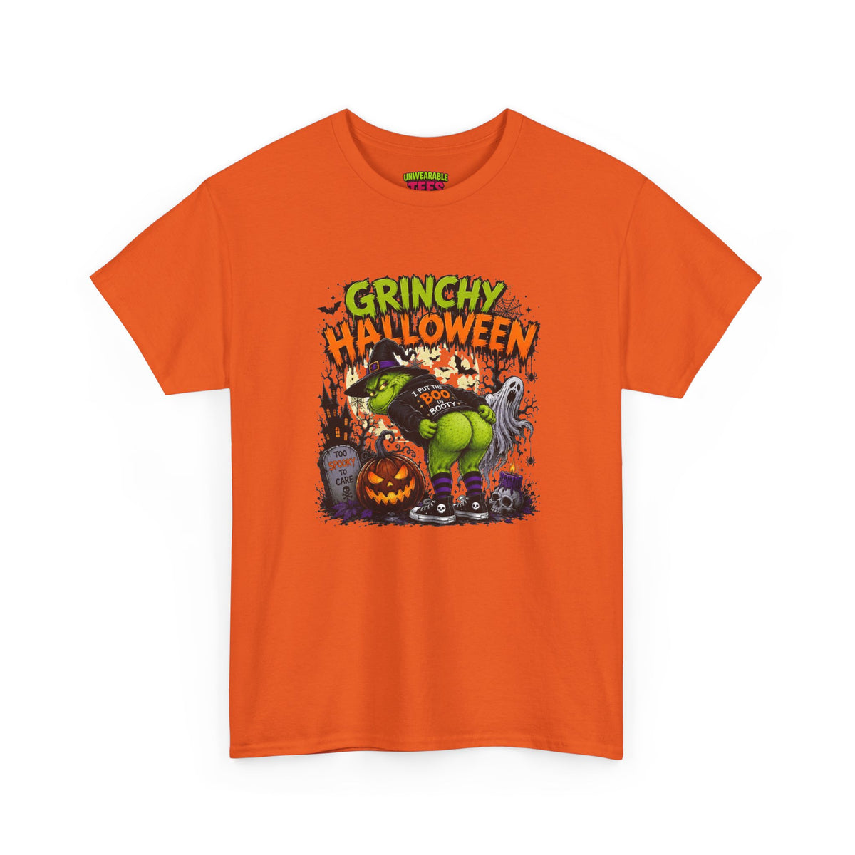 Grinchy Halloween Inappropriate Halloween T-Shirt