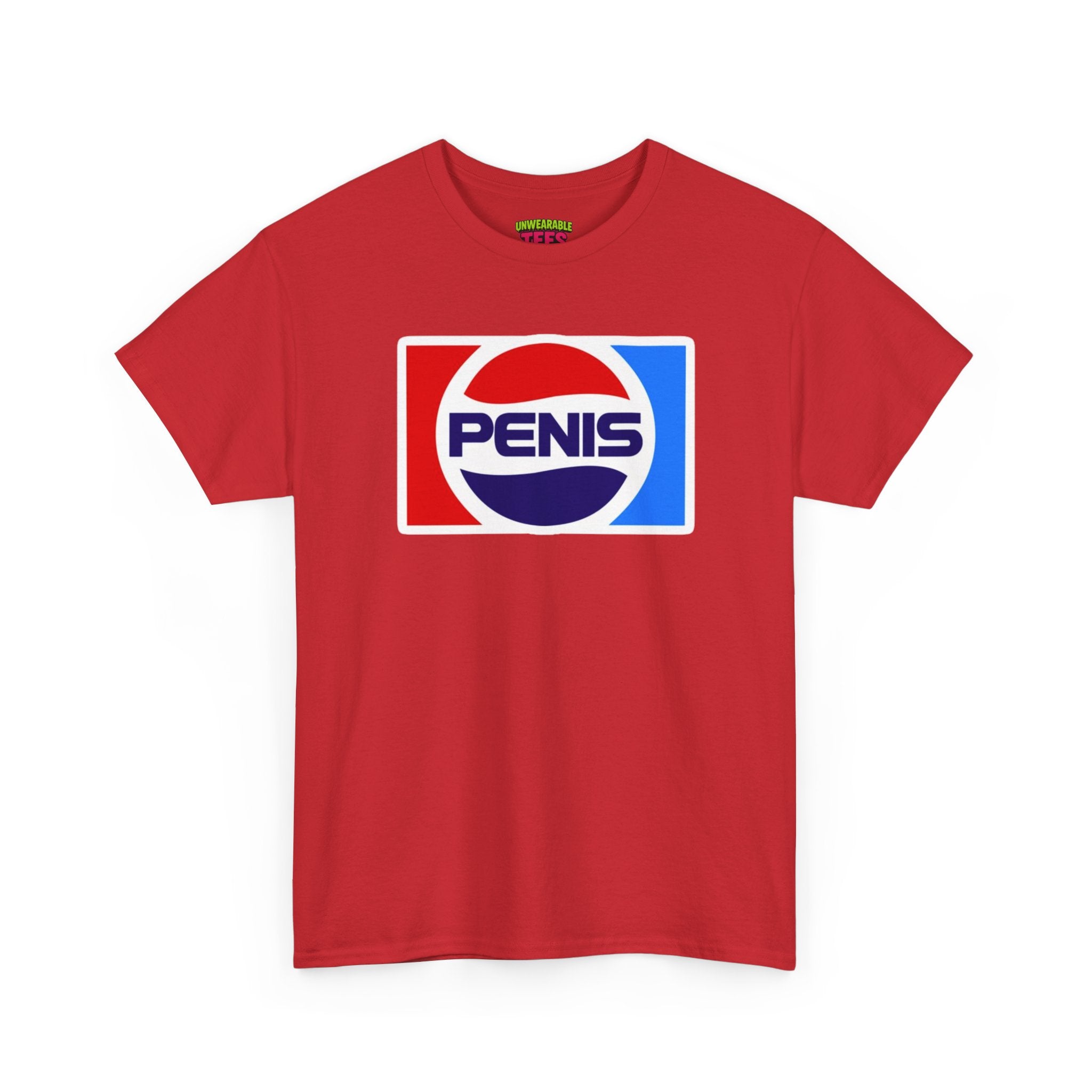 Pepsi Parody Logo "Penis" T-Shirt