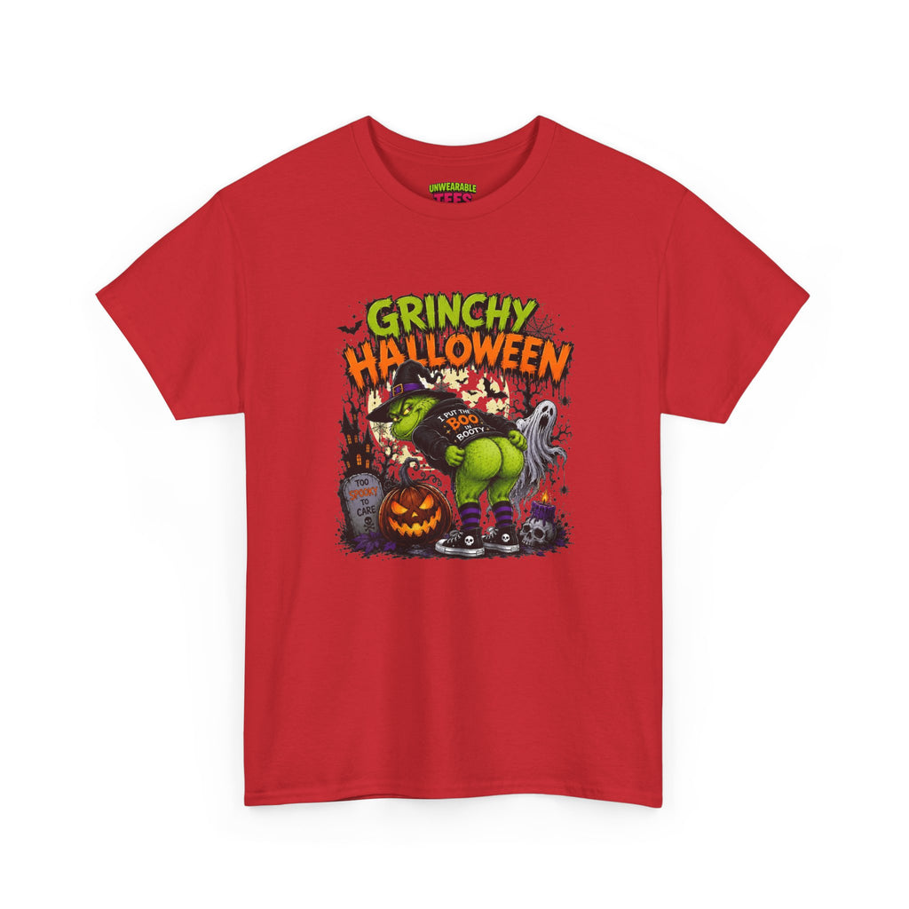 Grinchy Halloween Inappropriate Halloween T-Shirt