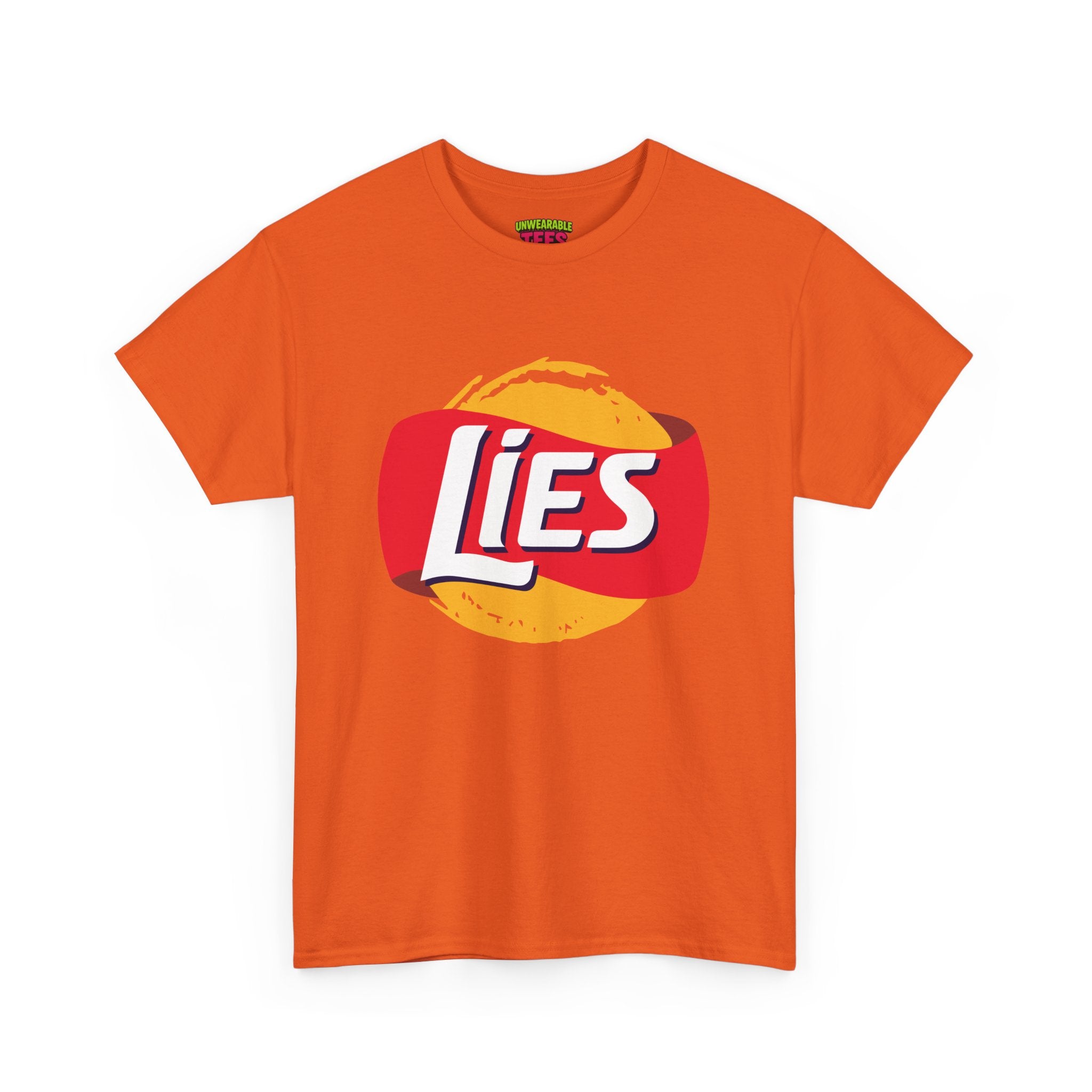 Lay's Parody Logo "Lies" T-Shirt