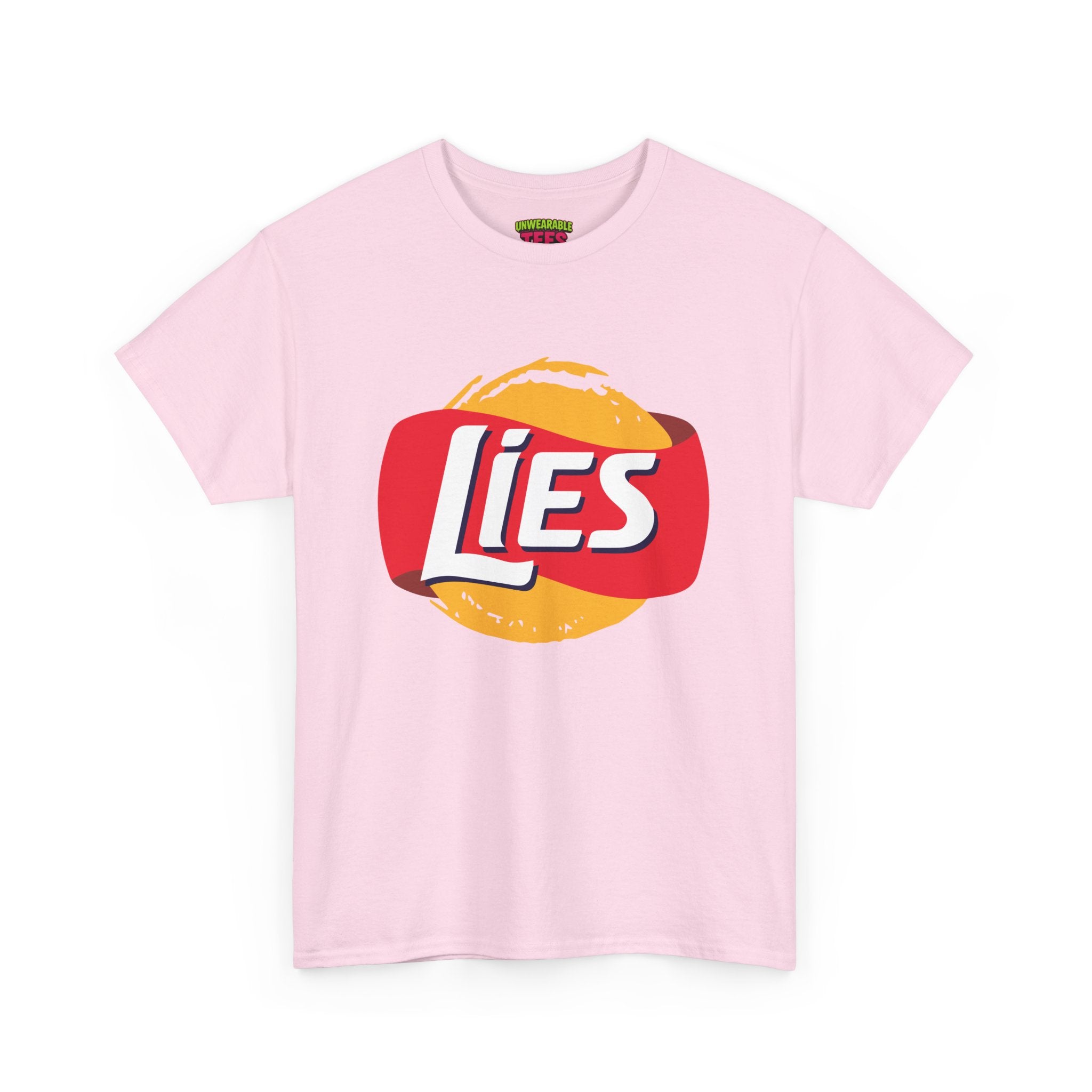 Lay's Parody Logo "Lies" T-Shirt