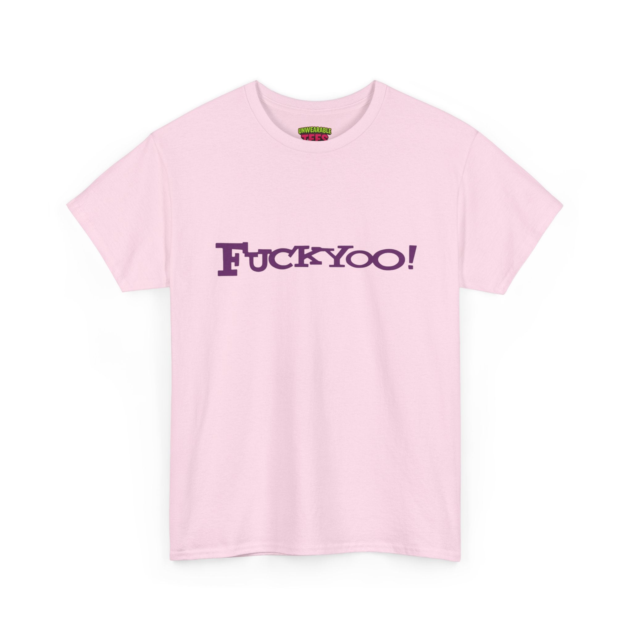 Yahoo Parody Logo "Fuckyoo" T-Shirt