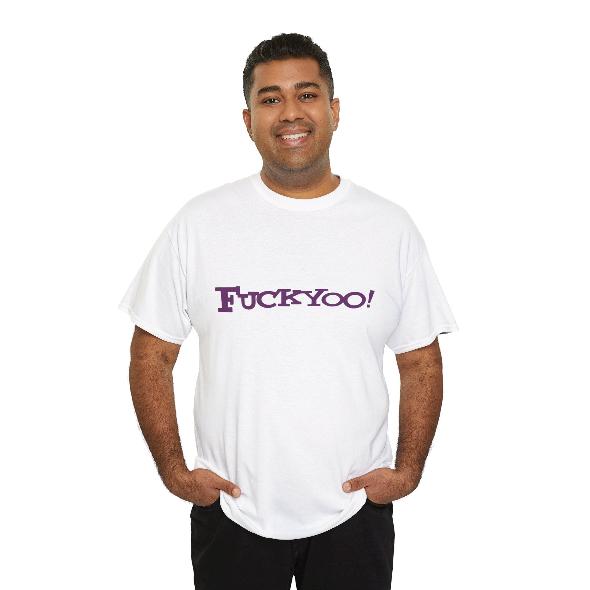Yahoo Parody Logo "Fuckyoo" T-Shirt