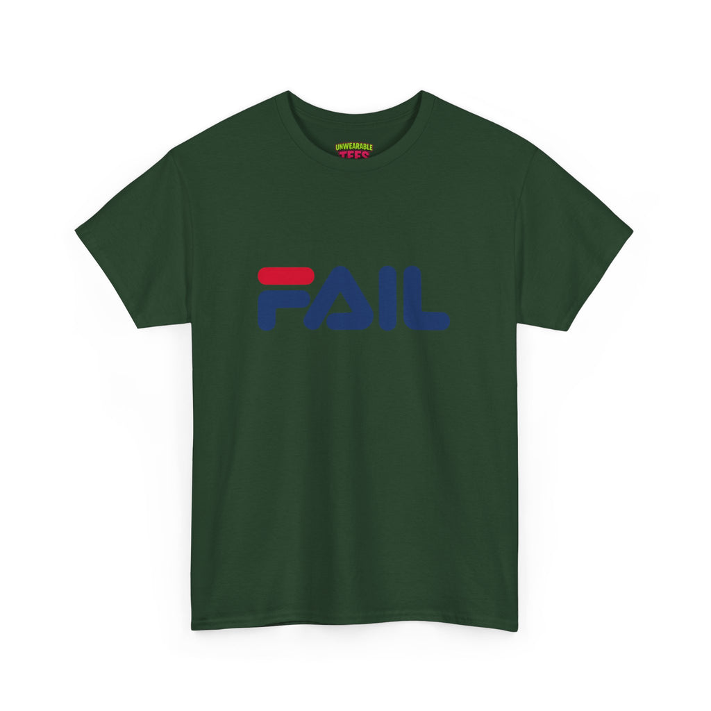 FILA Parody Logo "FAIL" T-Shirt