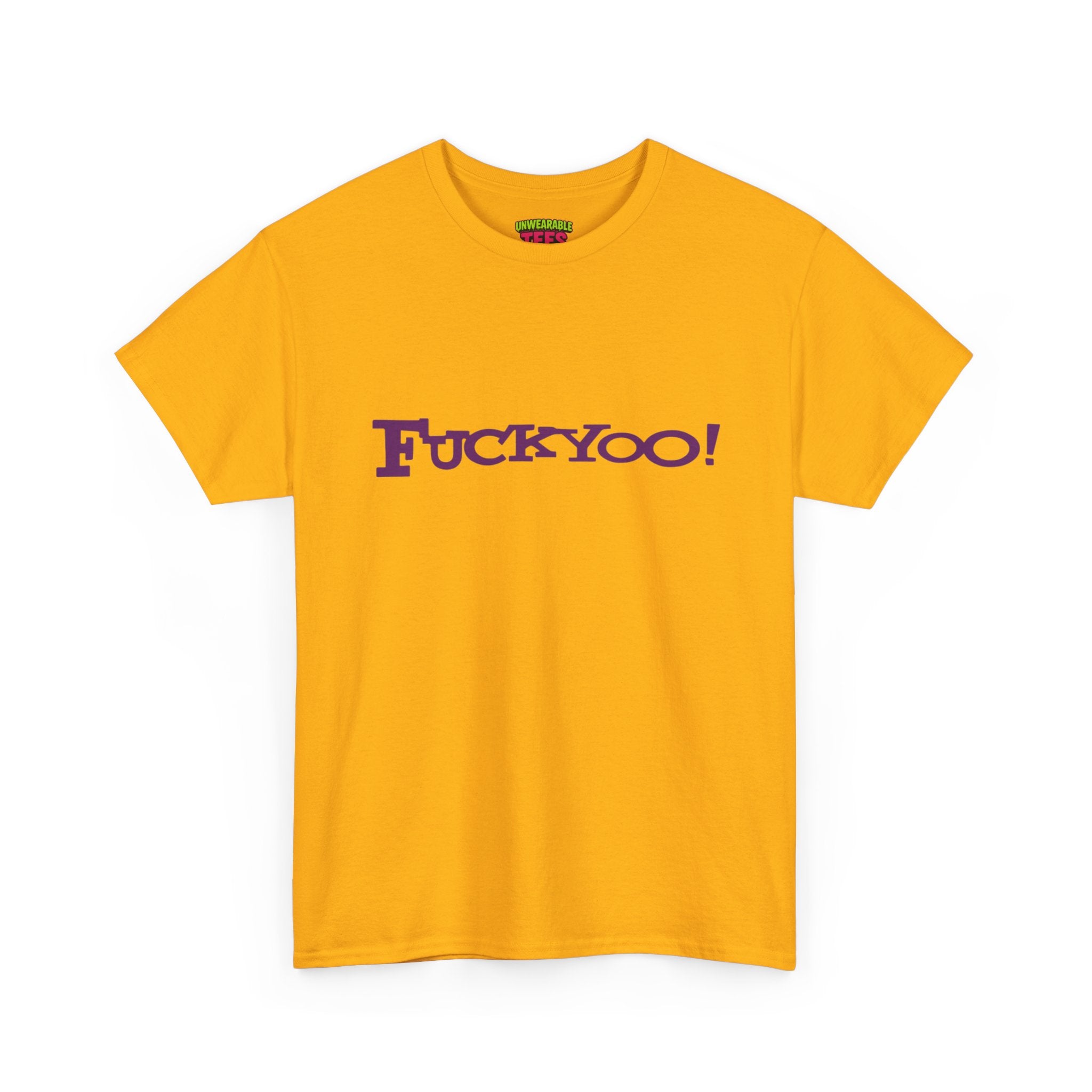 Yahoo Parody Logo "Fuckyoo" T-Shirt