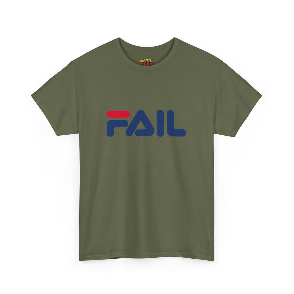 FILA Parody Logo "FAIL" T-Shirt