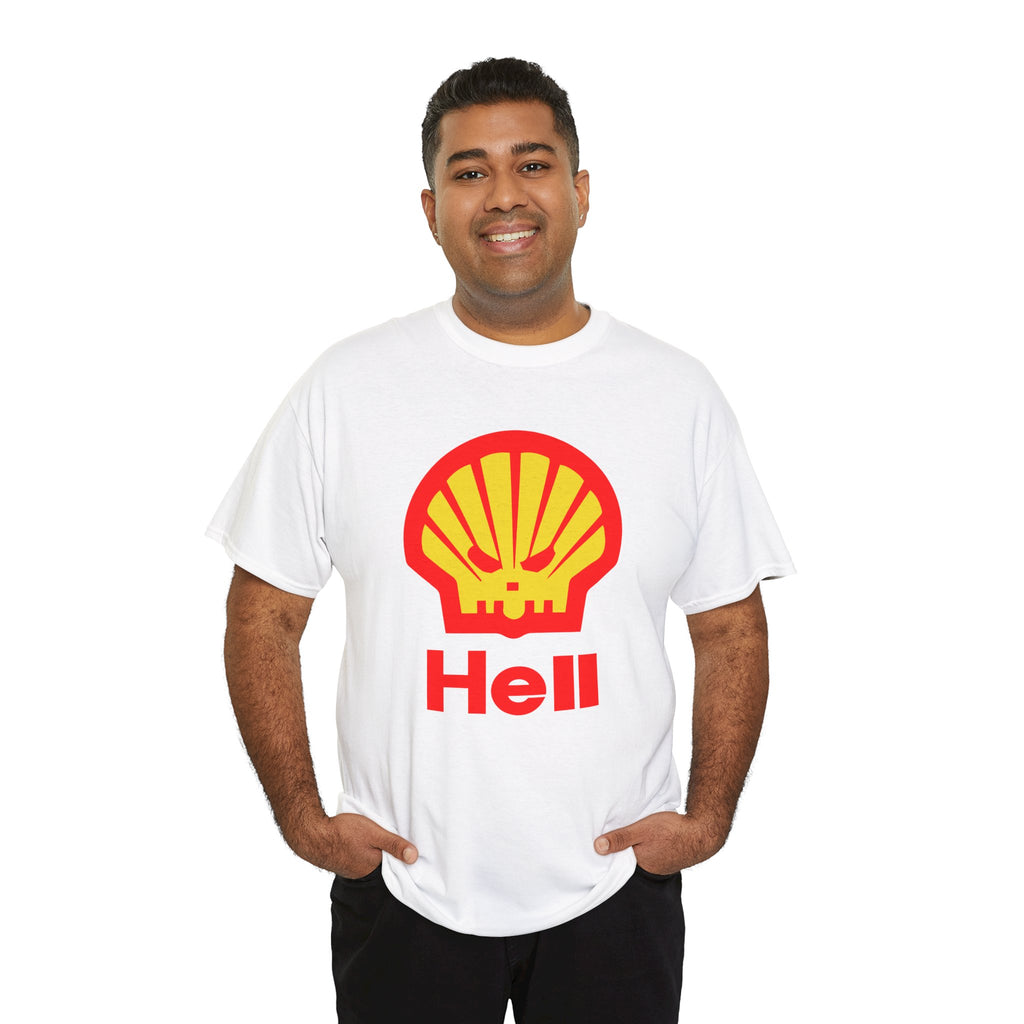 Shell Hell Parody Sticker Shell Parody Logo
