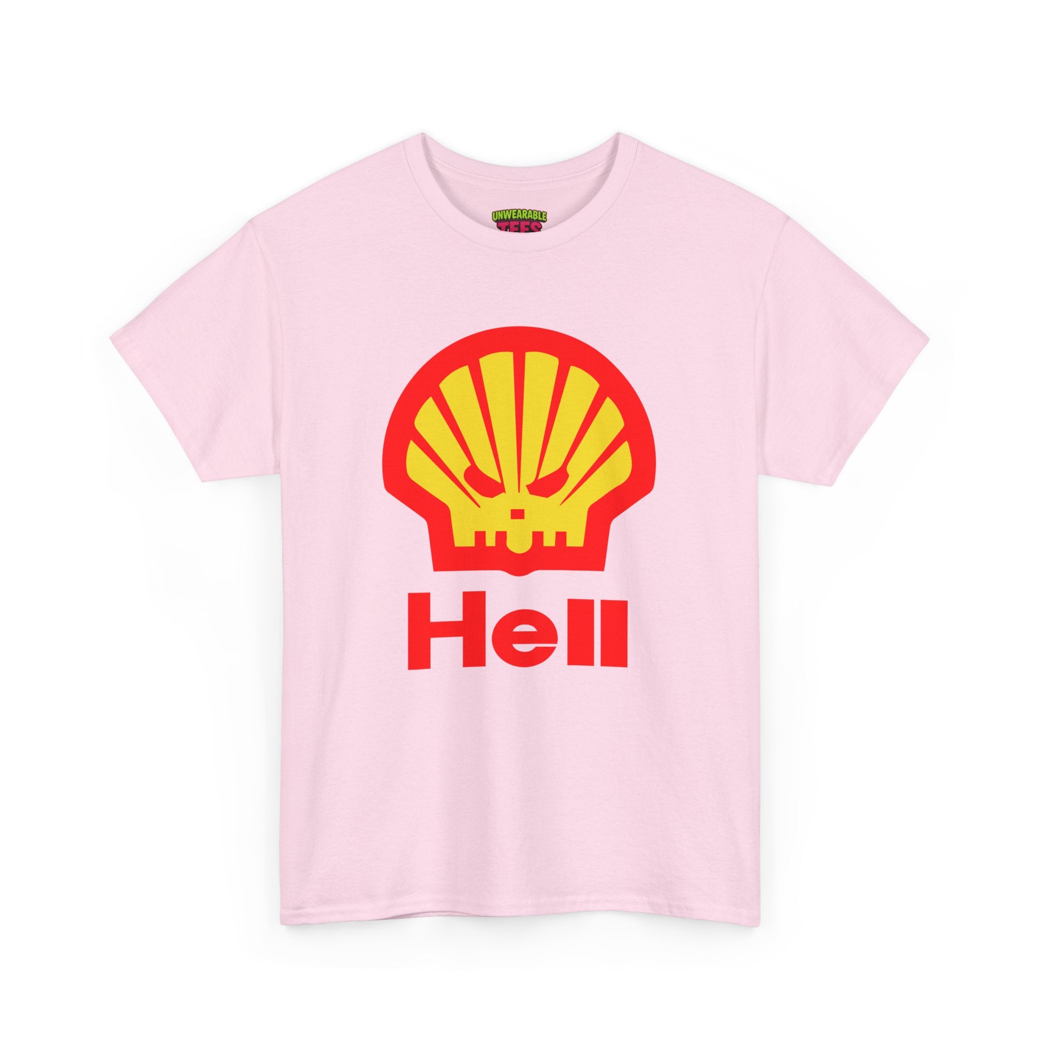 Shell Parody Logo "Hell" T-Shirt