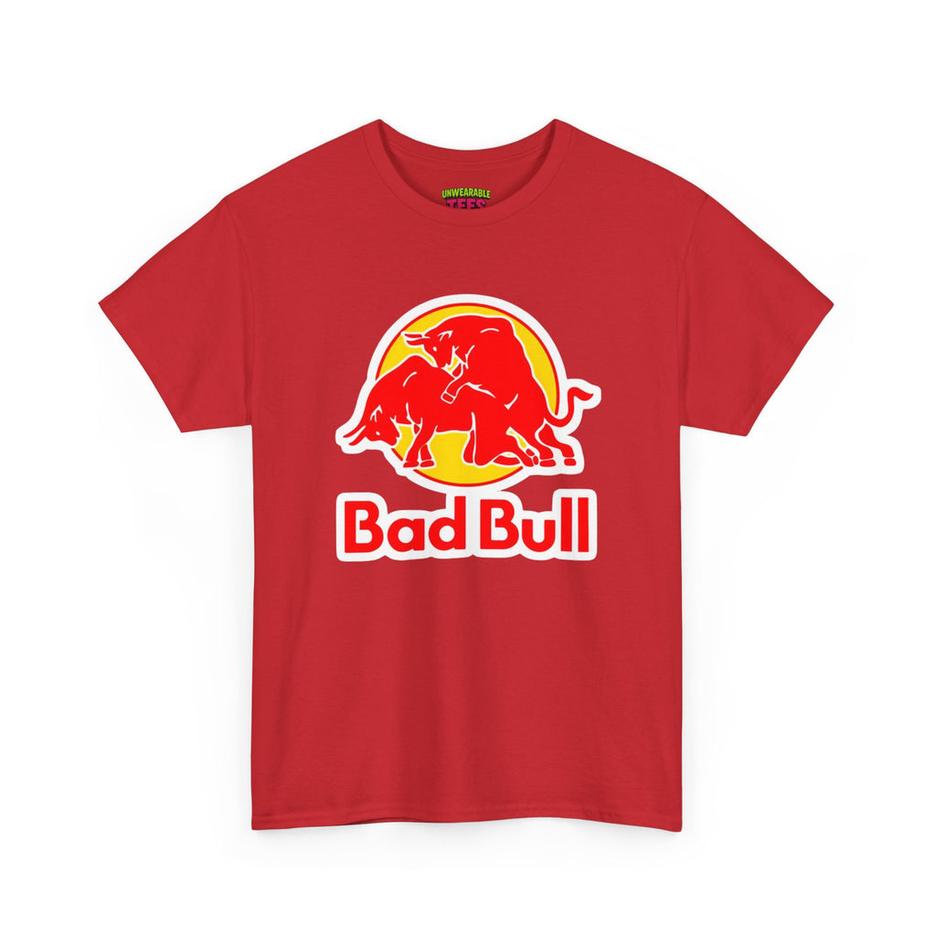 Red Bull Parody Logo "Bad Bull" T-Shirt