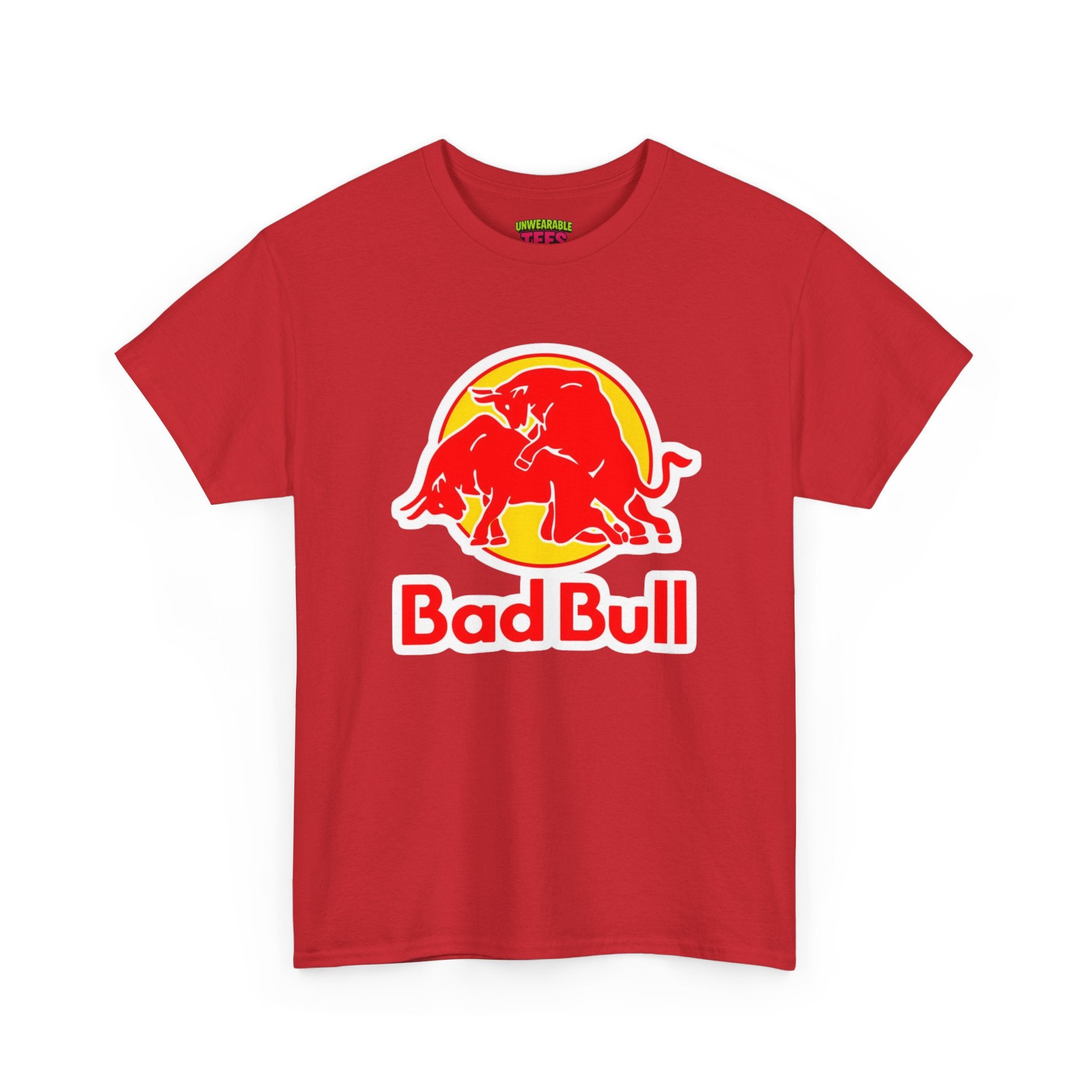 Red Bull Parody Logo "Bad Bull" T-Shirt