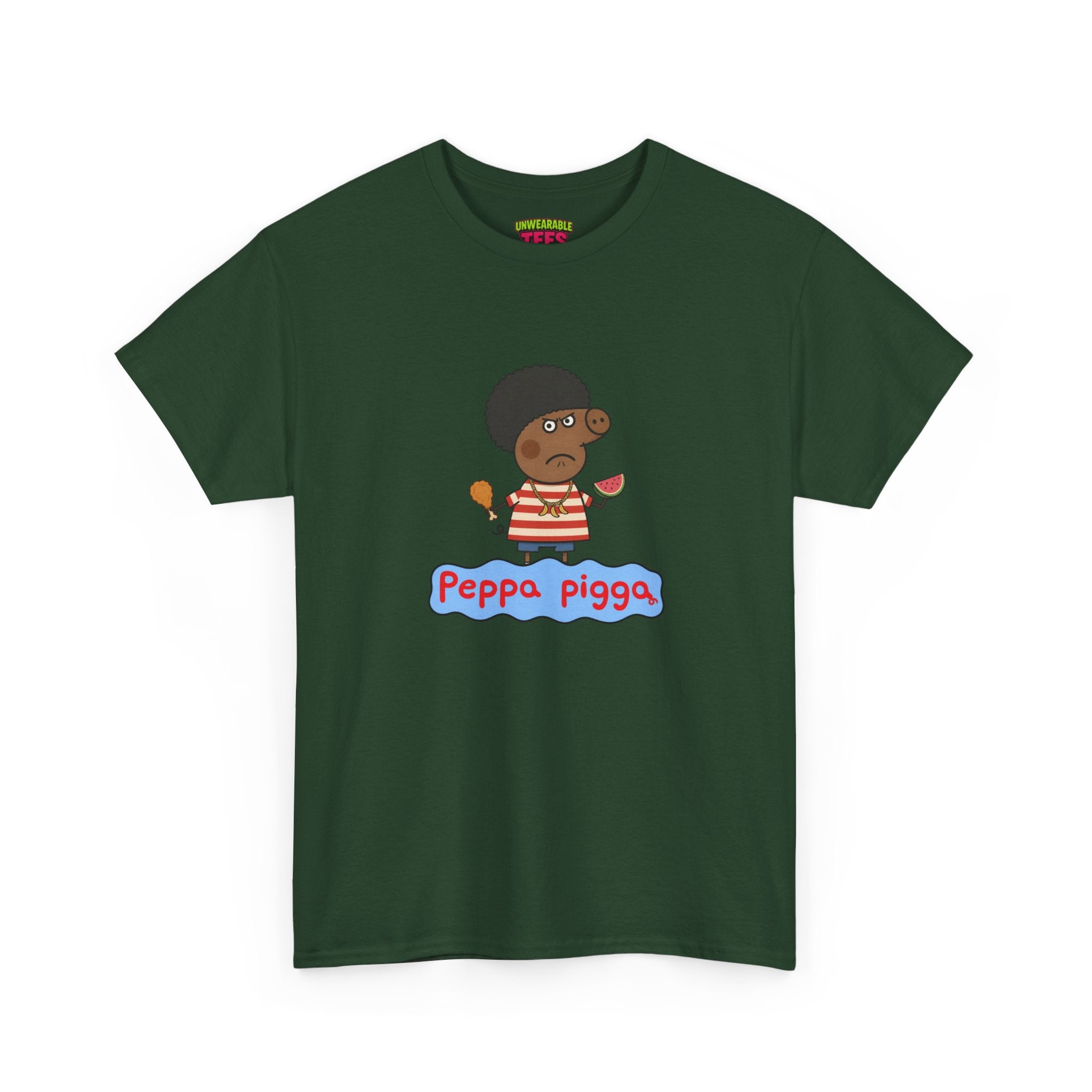 Peppa Pigga Parody Logo T-Shirt