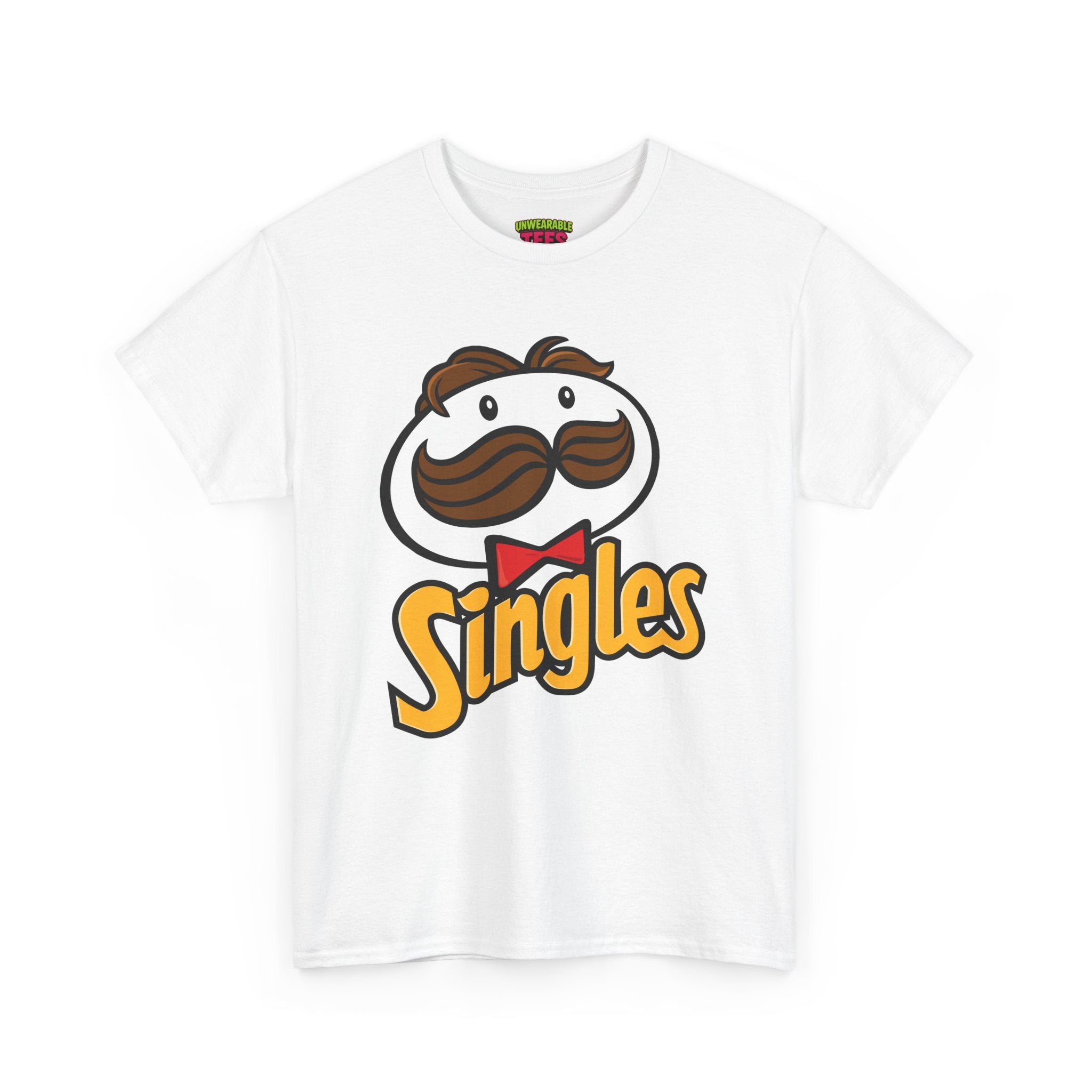 Pringles Parody Logo "Singles" T-Shirt