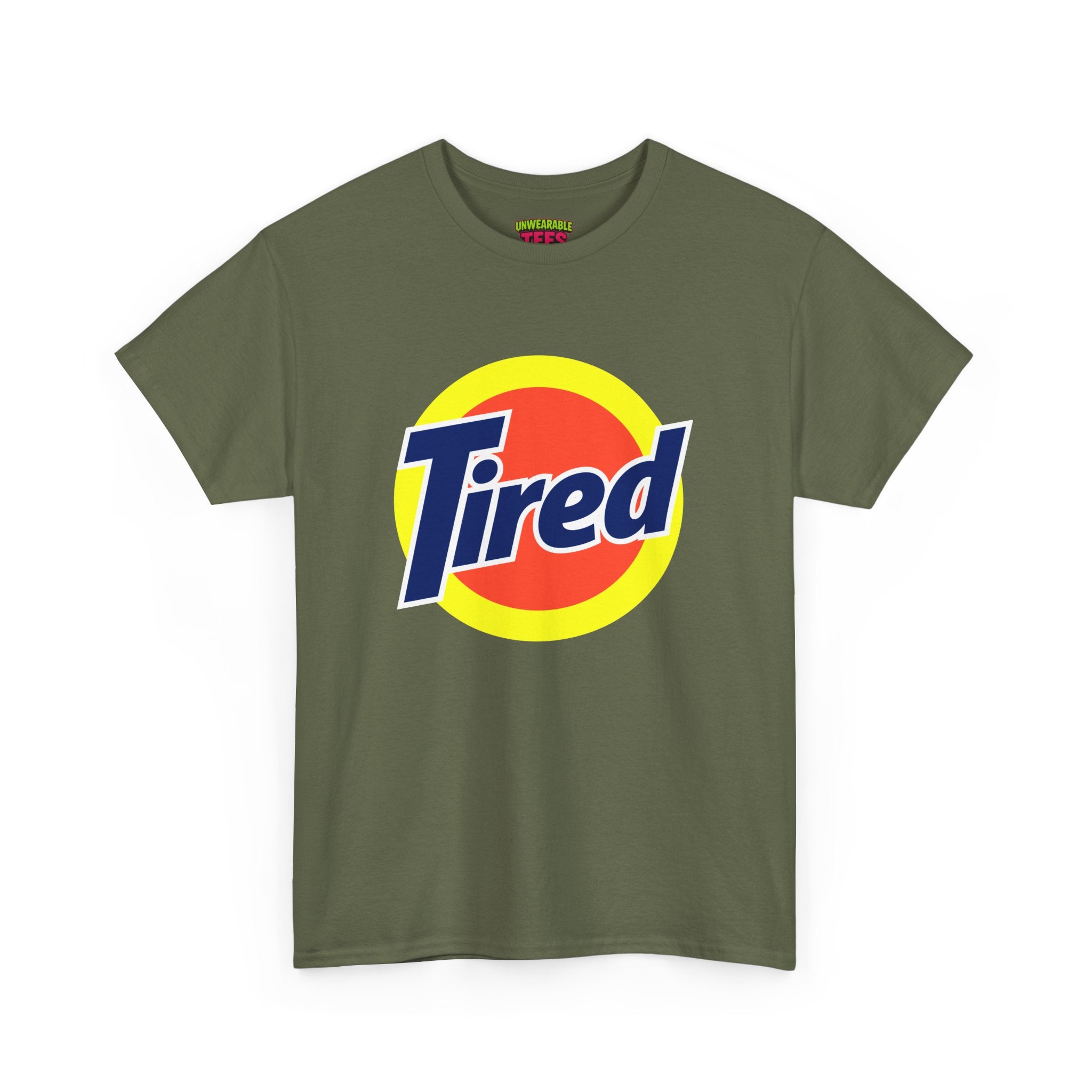 Tide Parody Logo "Tired" T-Shirt