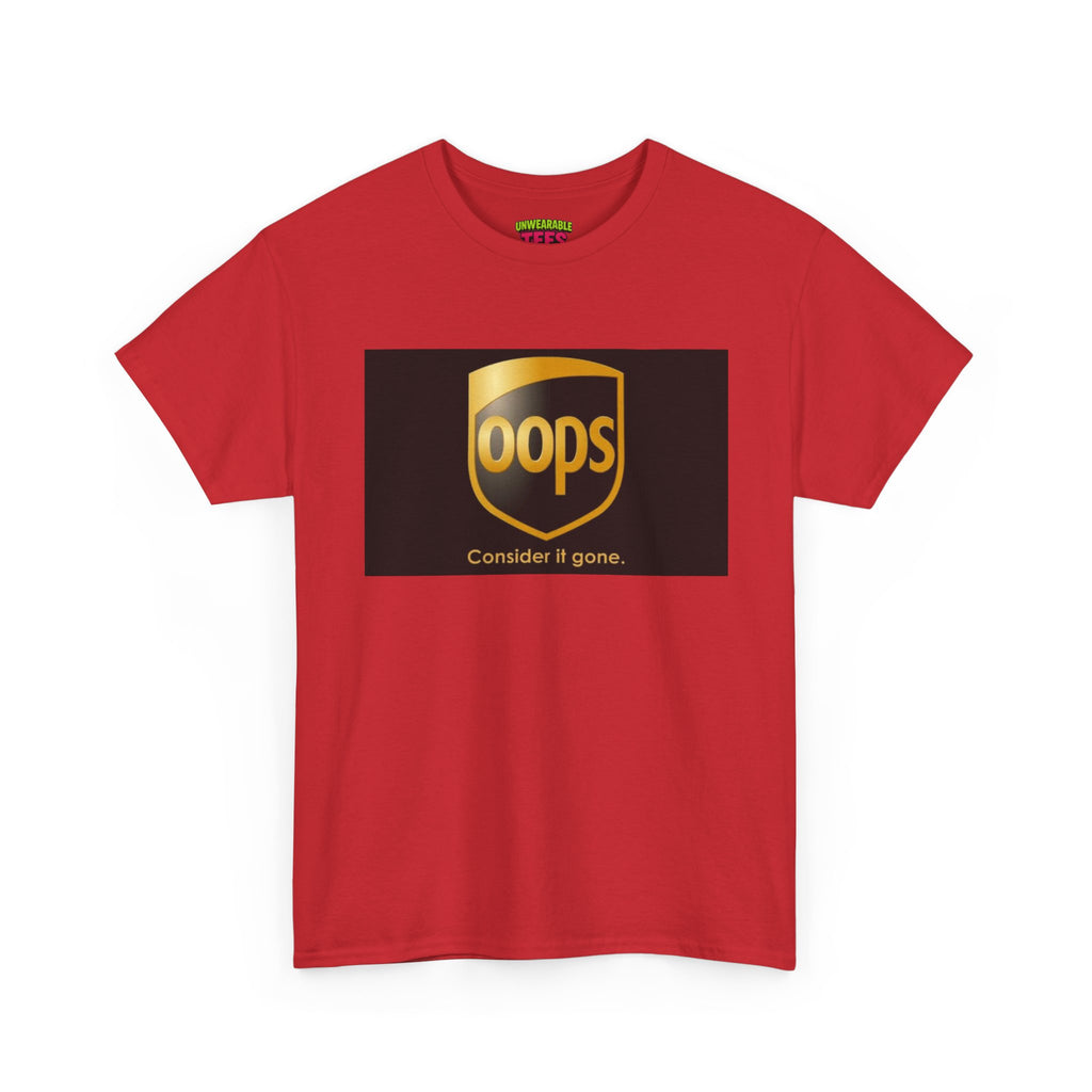 UPS Parody Logo "Oops" T-Shirt
