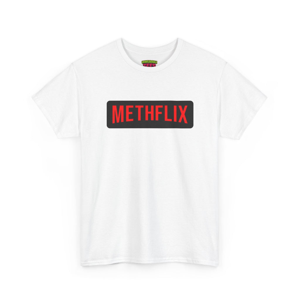 Netflix Parody Logo "Methflix" T-Shirt