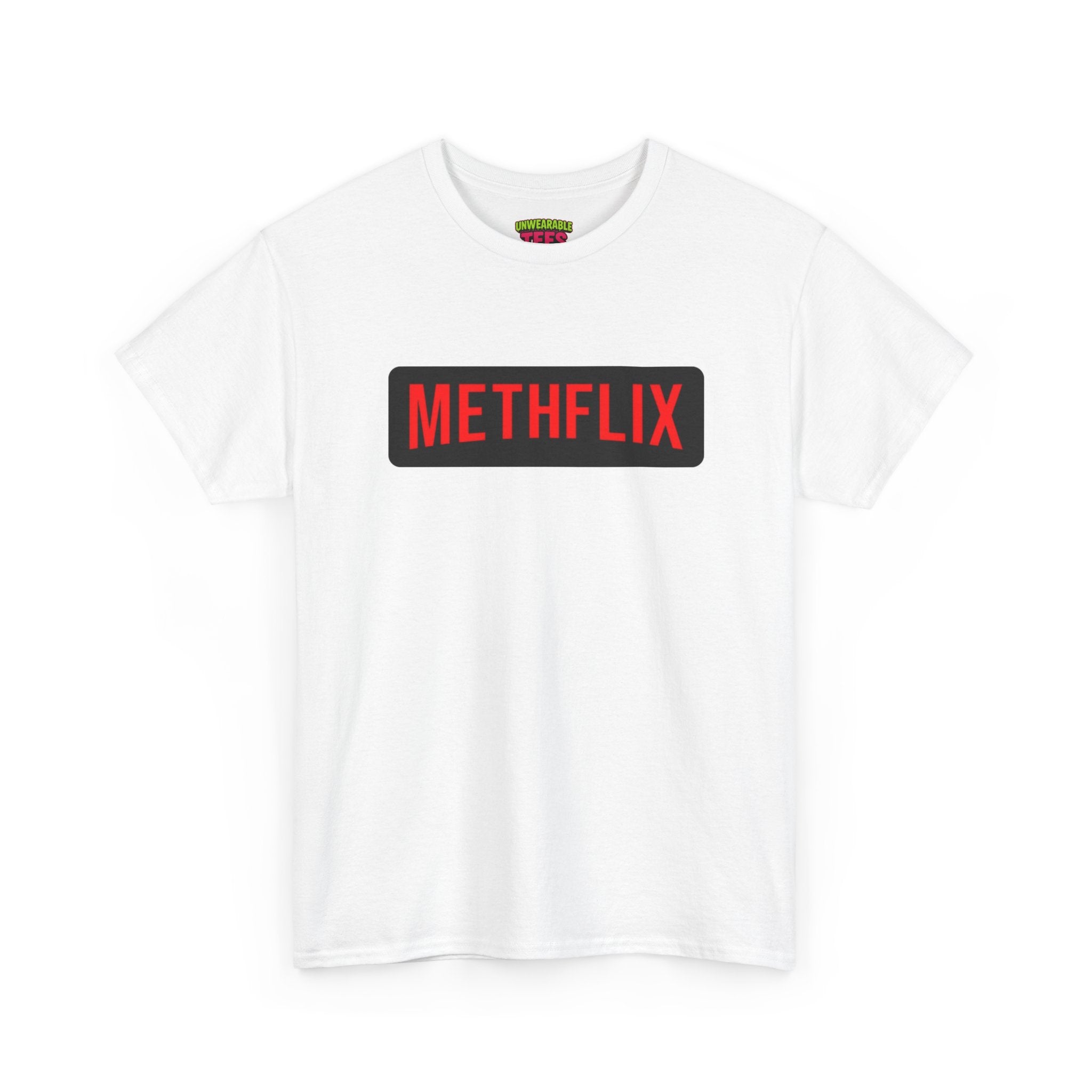 Netflix Parody Logo "Methflix" T-Shirt