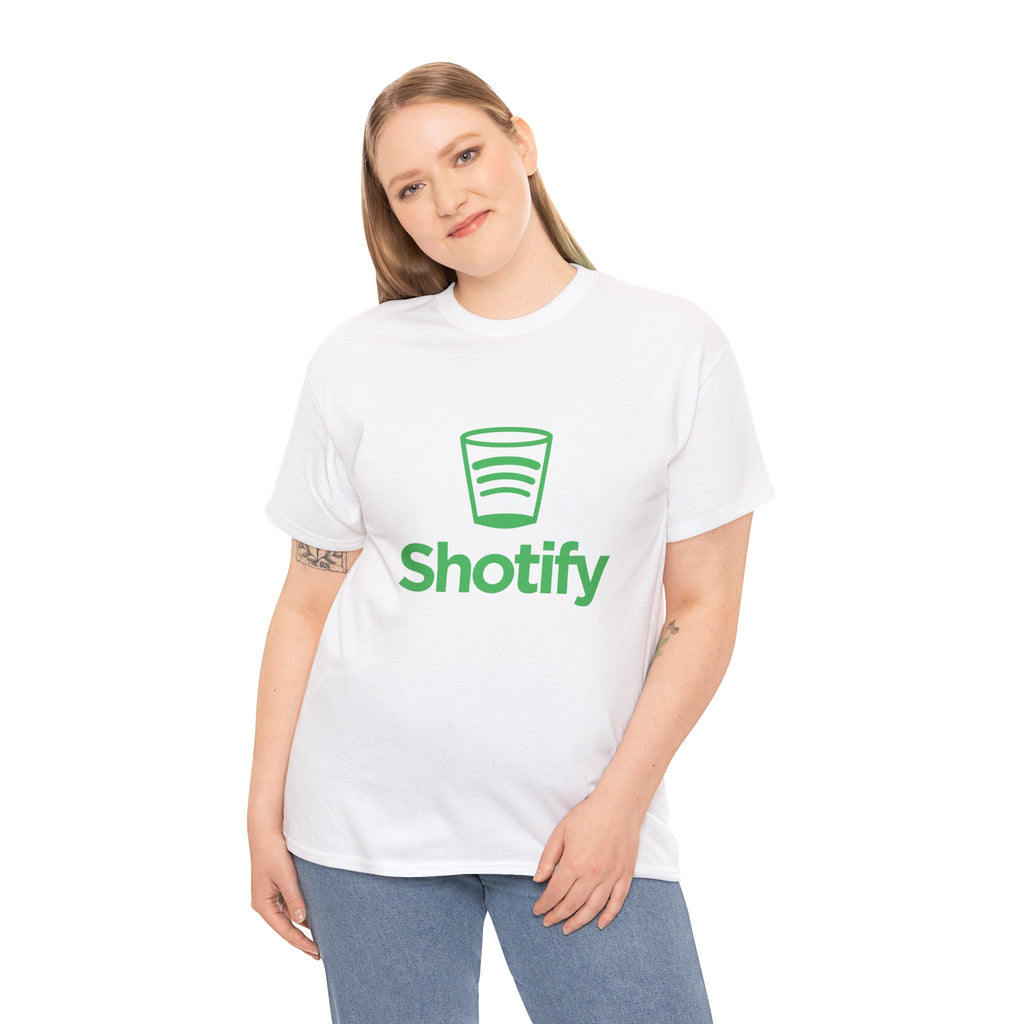 Spotify Parody Logo "Shotify" T-Shirt