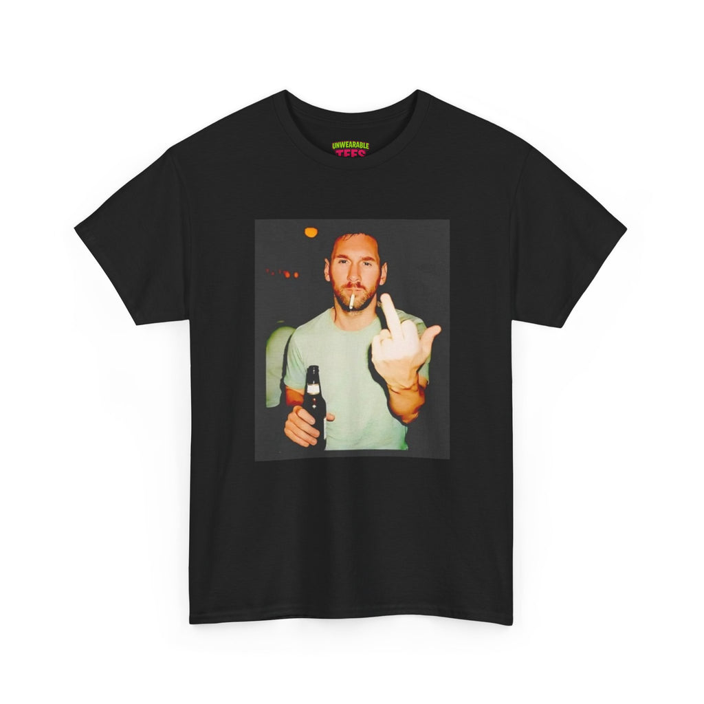 Lionel Messi Happy Hour Middle Finger T-Shirt