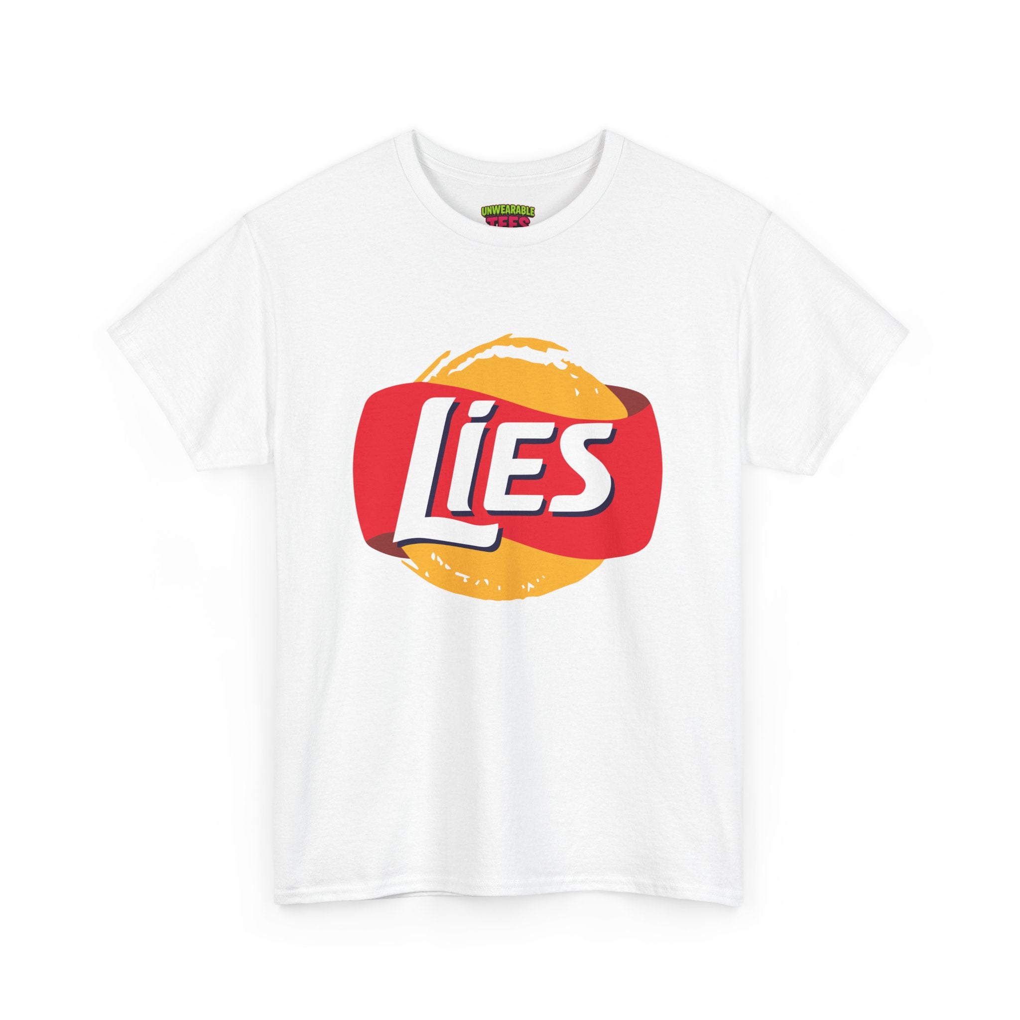 Lay's Parody Logo "Lies" T-Shirt
