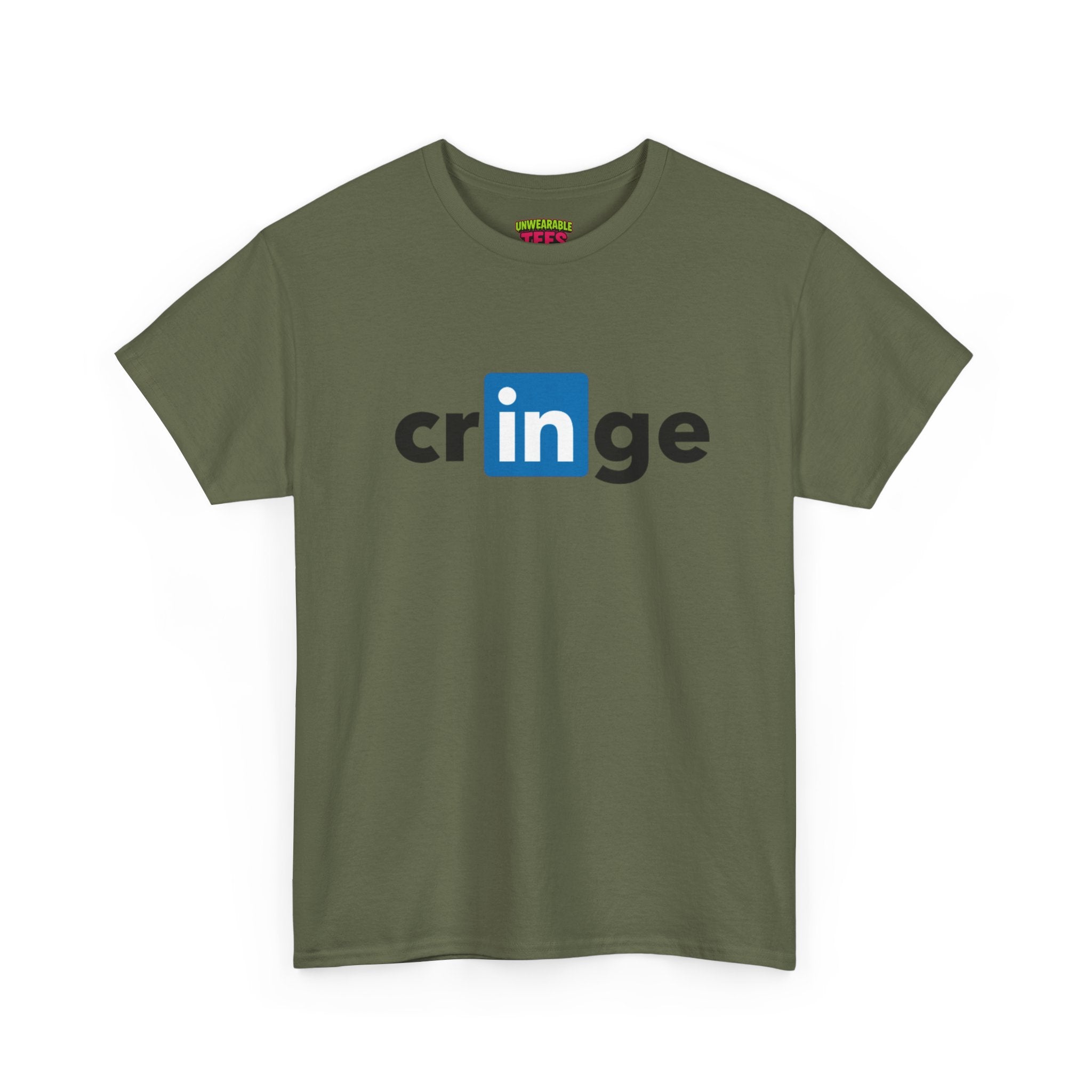 LinkedIn Parody Logo "Cringe" T-Shirt