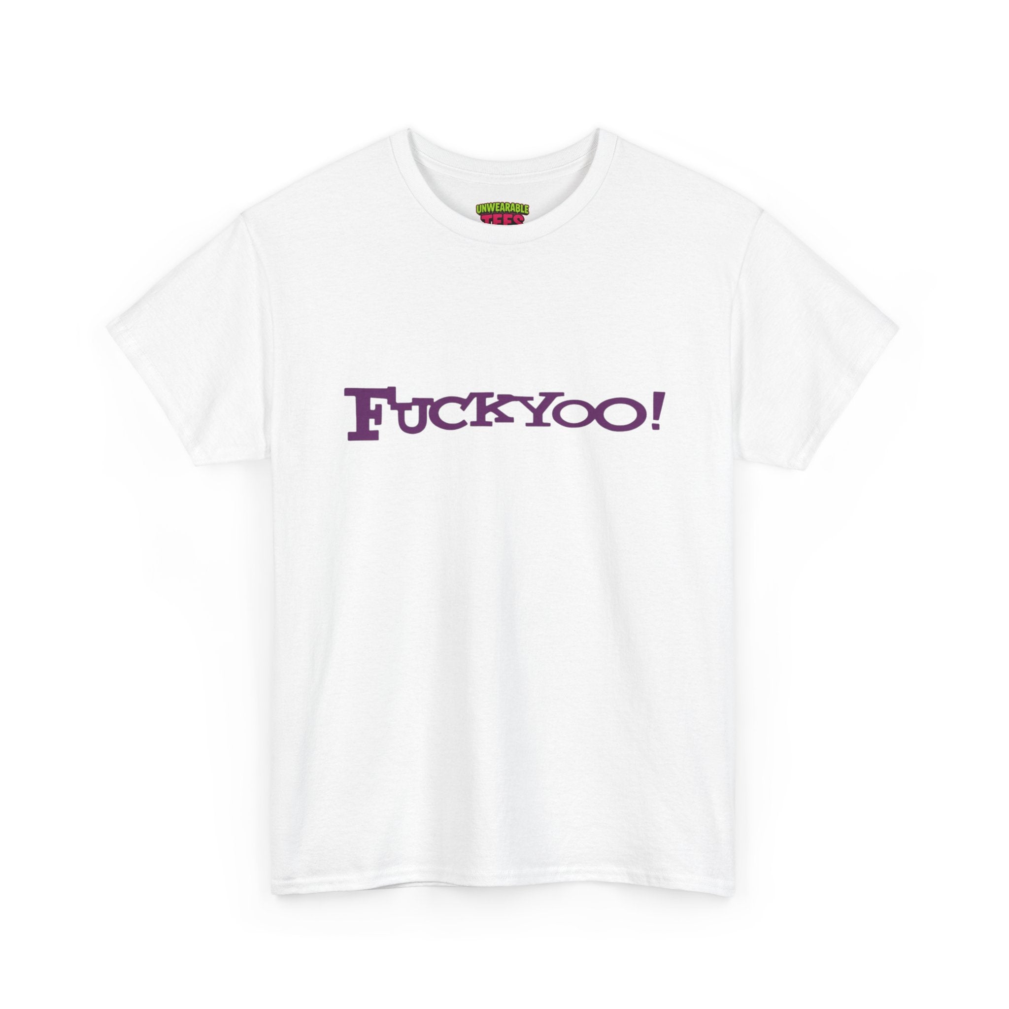 Yahoo Parody Logo "Fuckyoo" T-Shirt