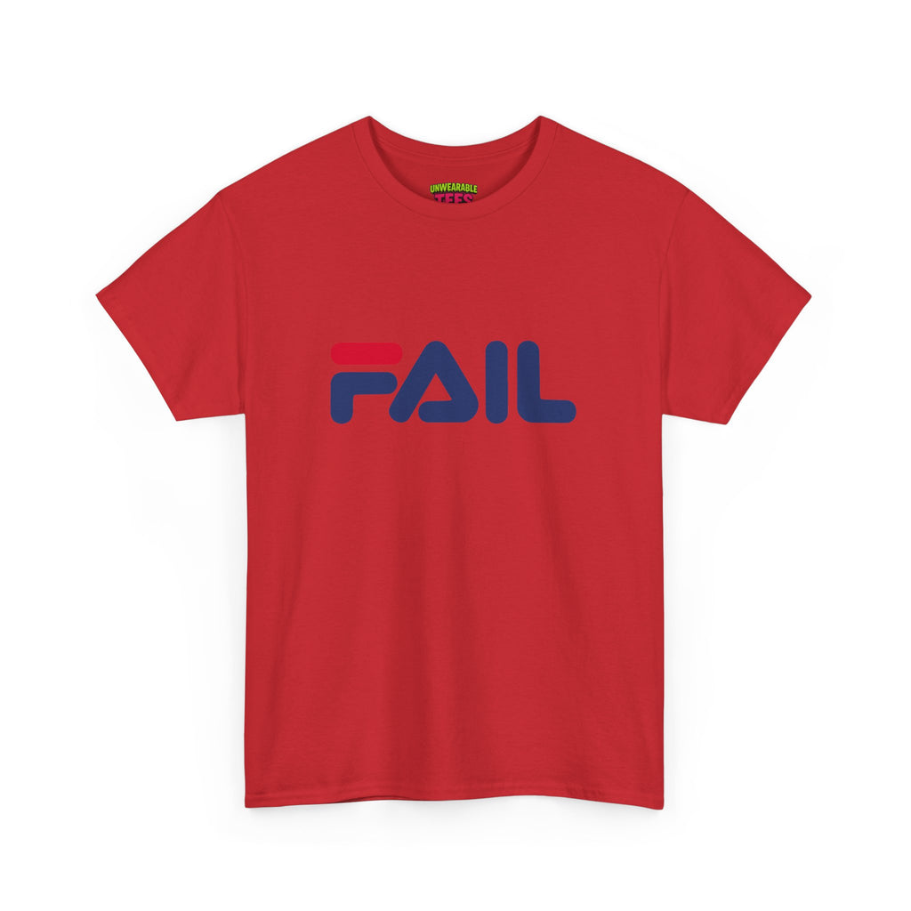 FILA Parody Logo "FAIL" T-Shirt