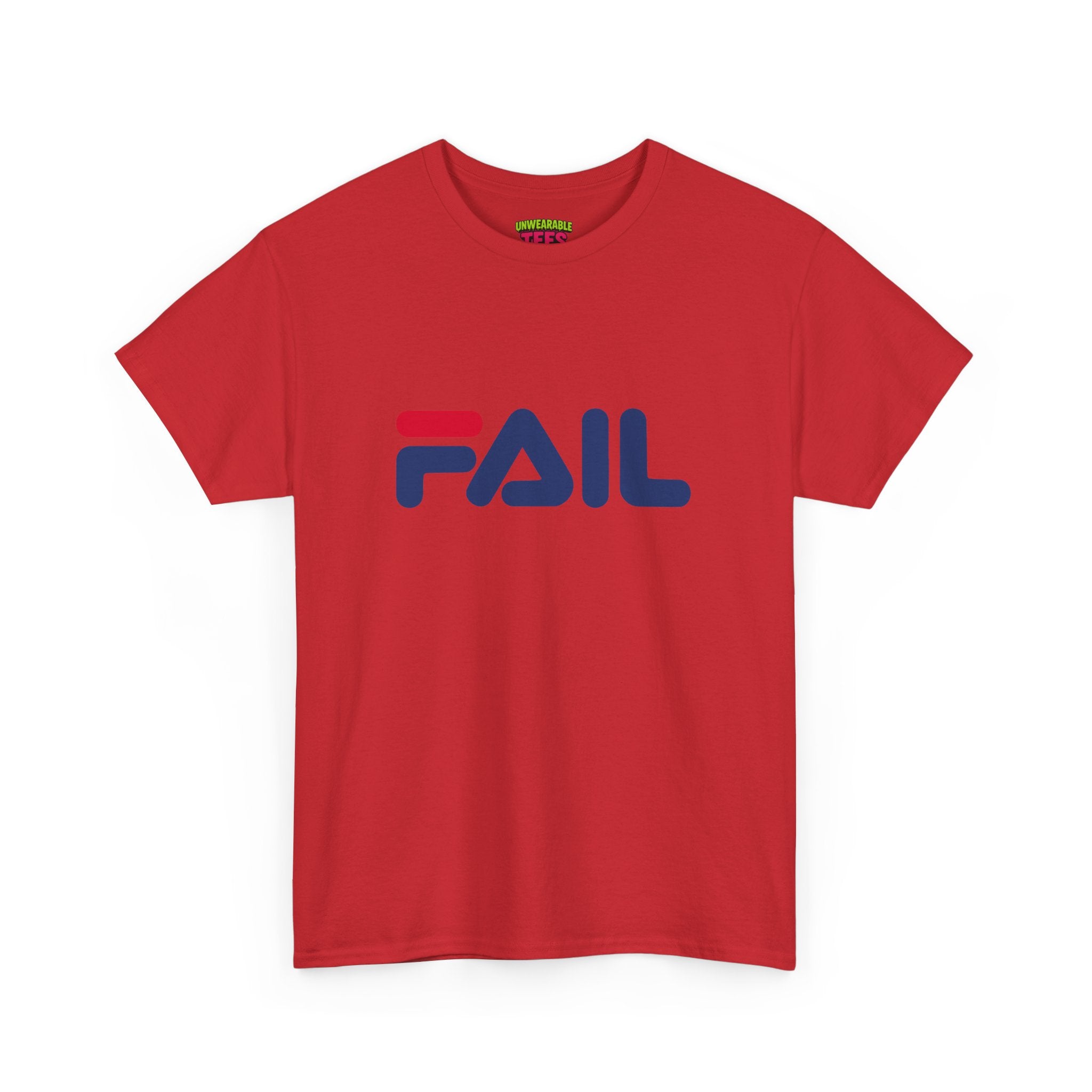 FILA Parody Logo "FAIL" T-Shirt