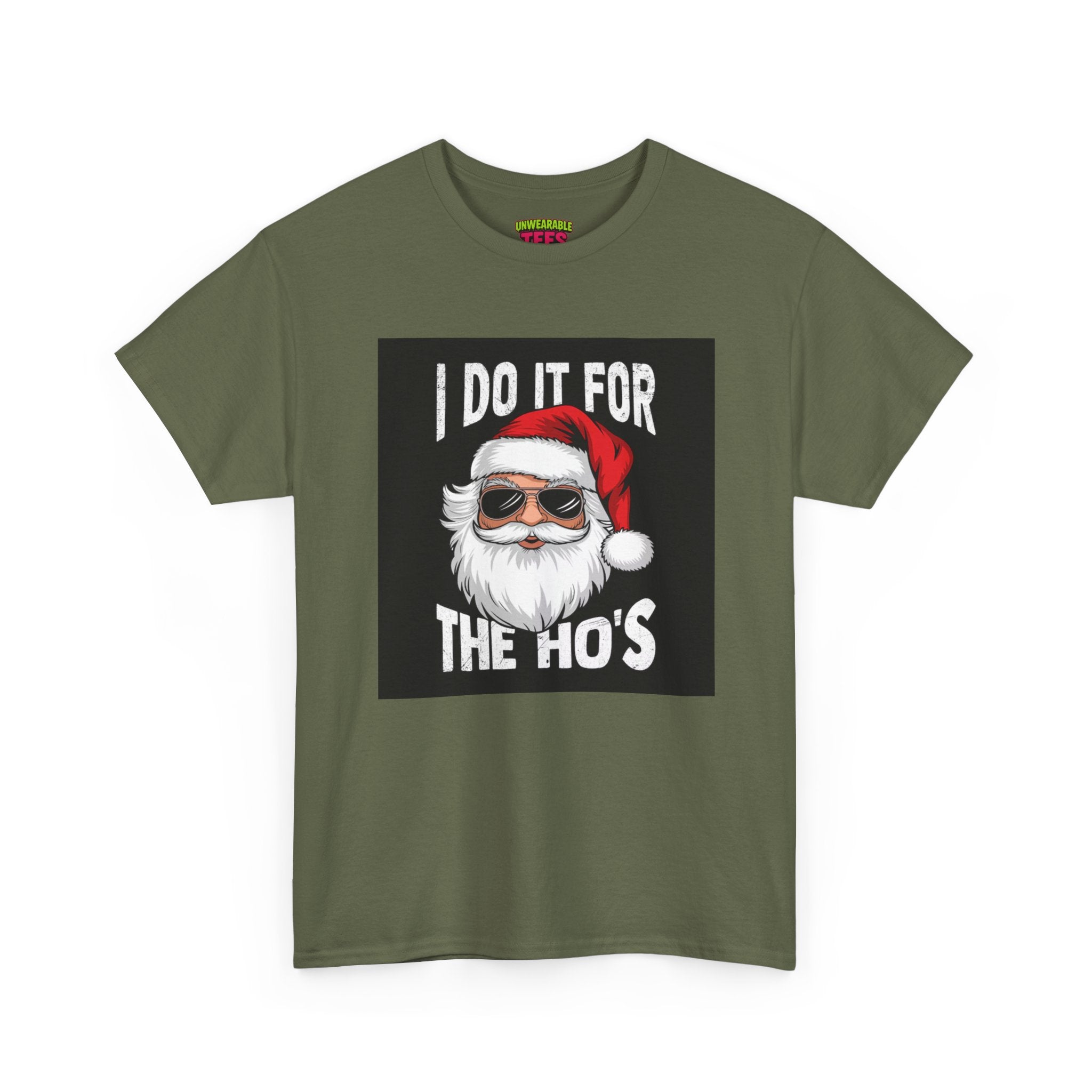 I Do It for the Ho's Inappropriate Christmas T-Shirt