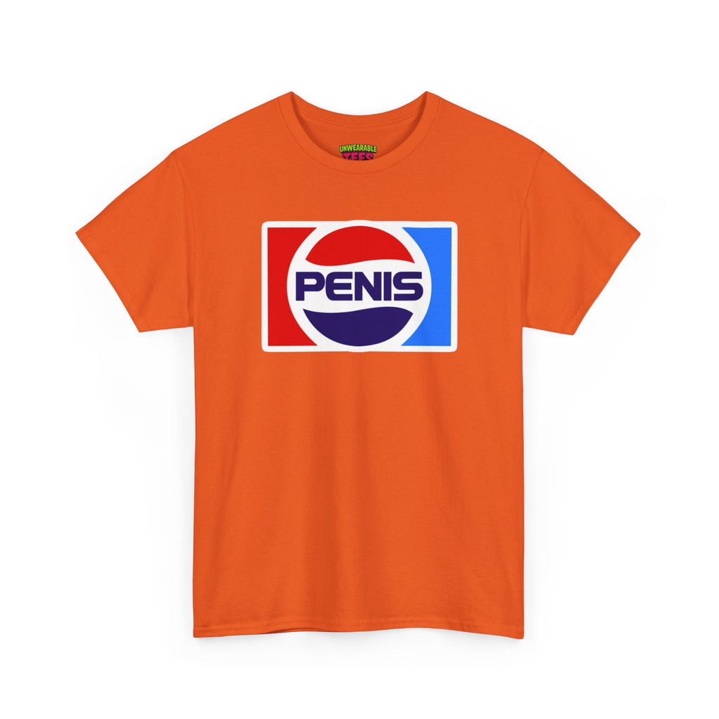 Pepsi Parody Logo "Penis" T-Shirt