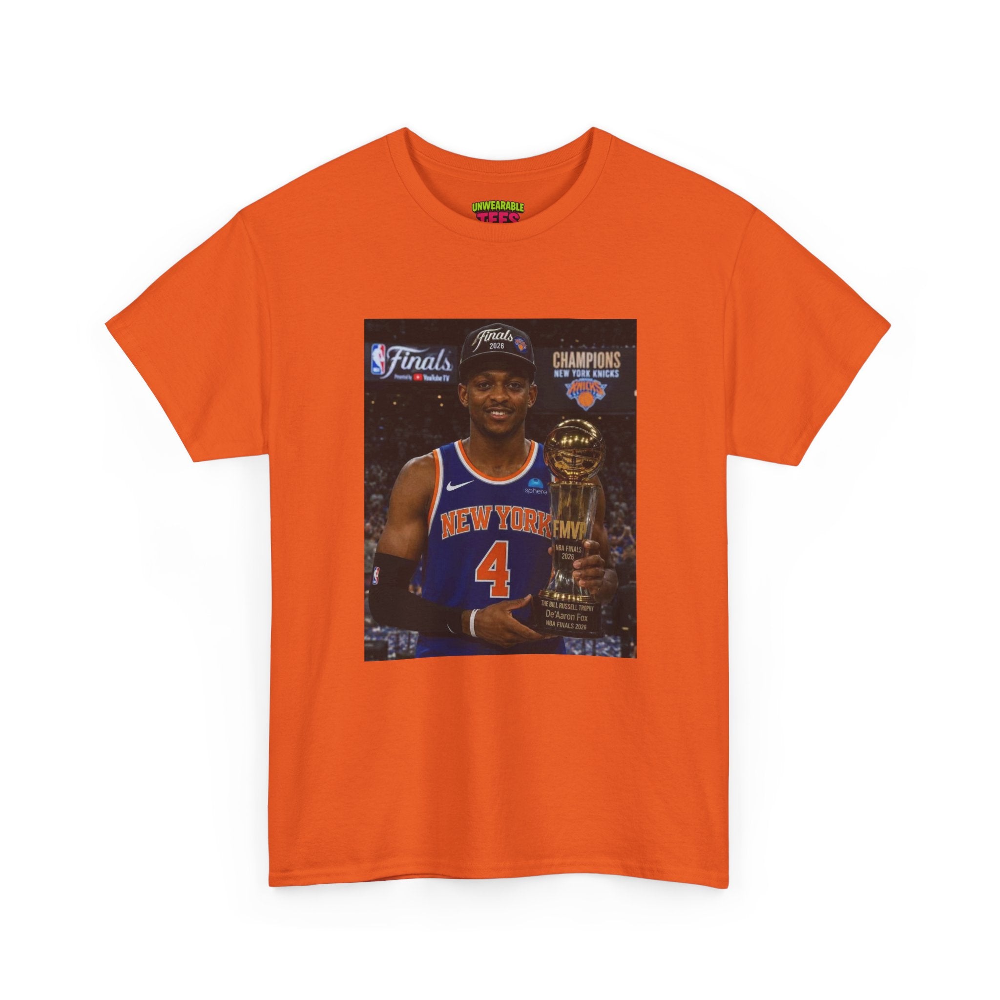 De'Aaron Fox New York Knicks 2026 NBA Finals MVP T-Shirt