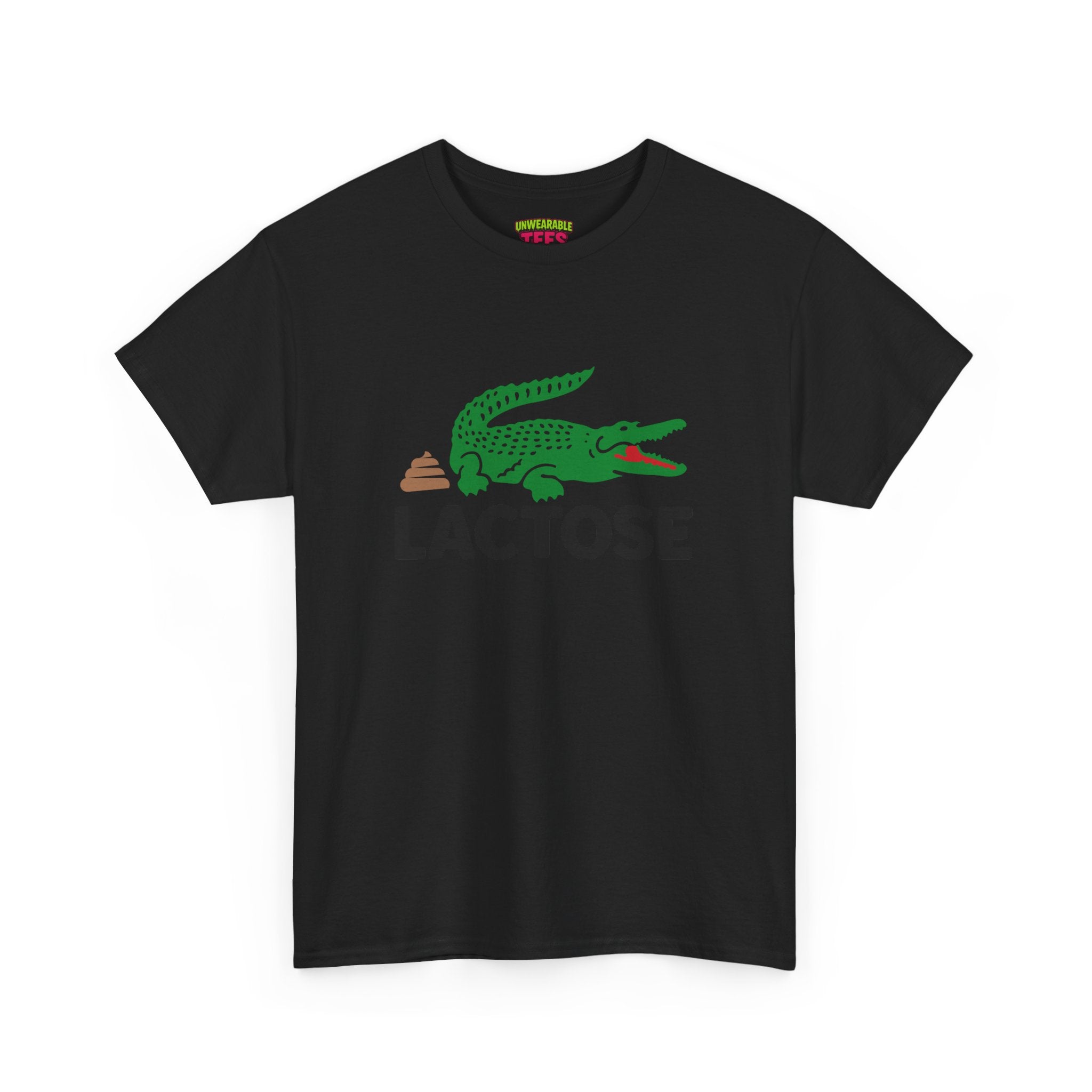 Lacoste Parody Logo "Lactose" T-Shirt
