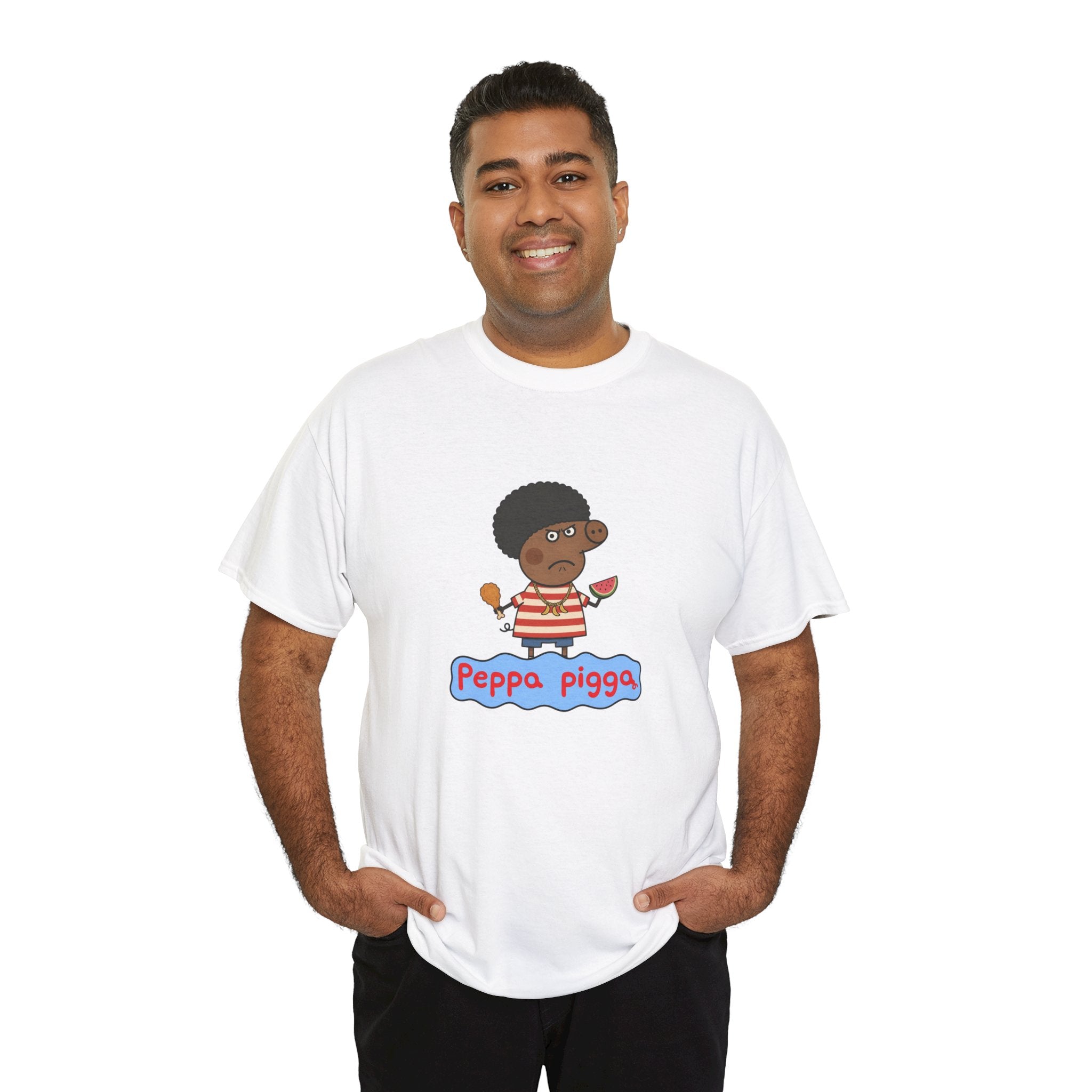 Peppa Pigga Parody Logo T-Shirt