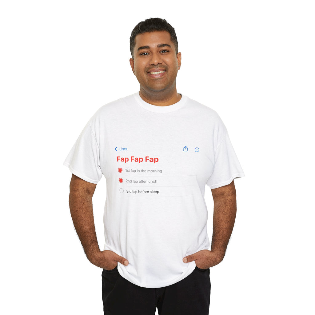 Fap Fap Fap iPhone Reminder T-Shirt