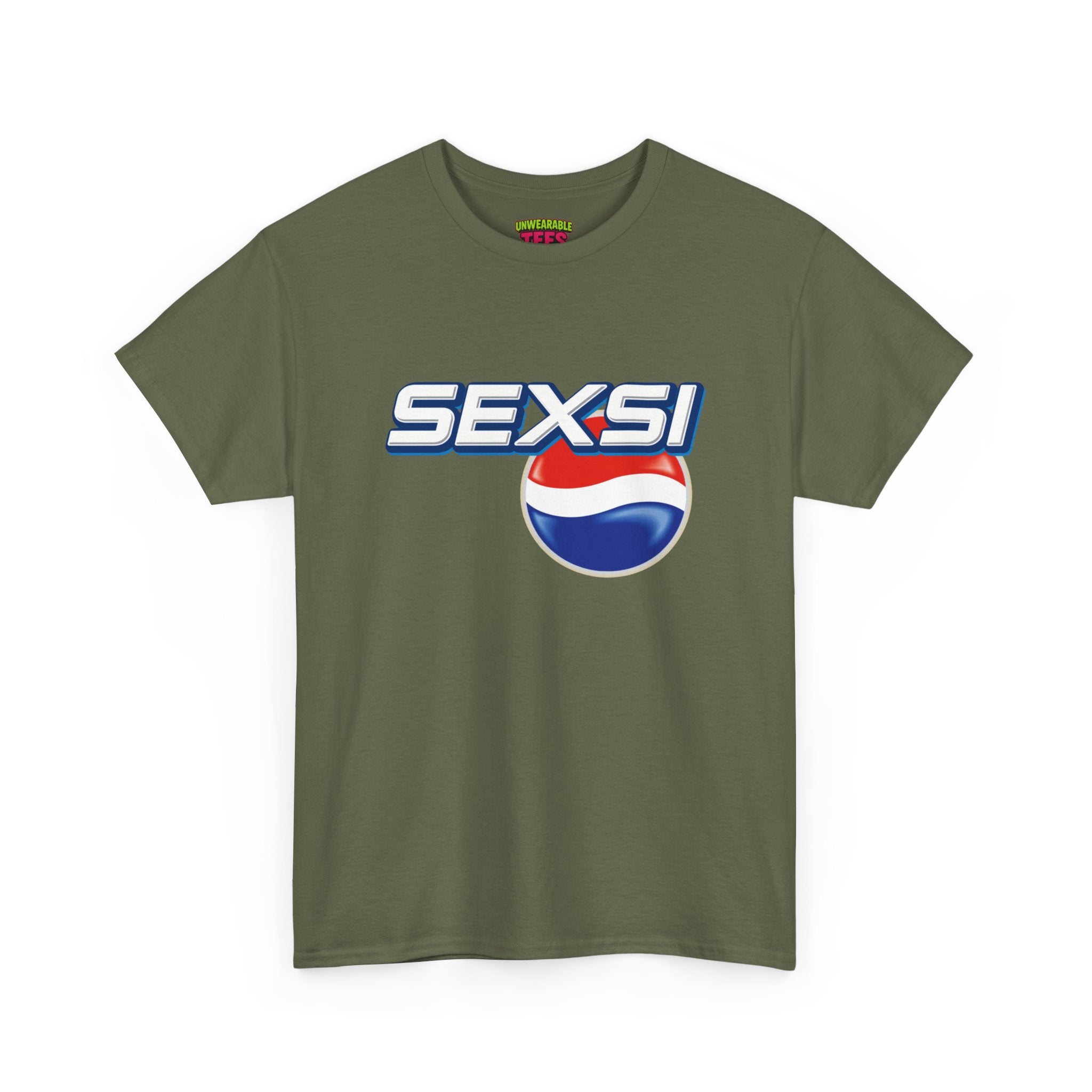 Pepsi Parody Logo "Sexsi" T-Shirt