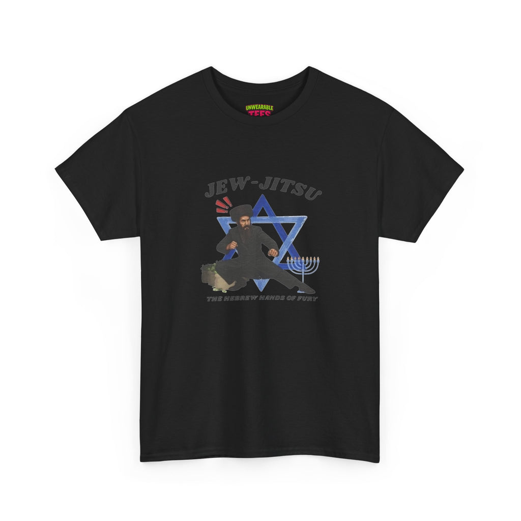 Jew-Jitsu The Hebrew Hands of Fury T-Shirt