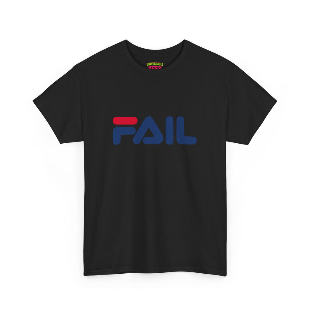 FILA Parody Logo "FAIL" T-Shirt