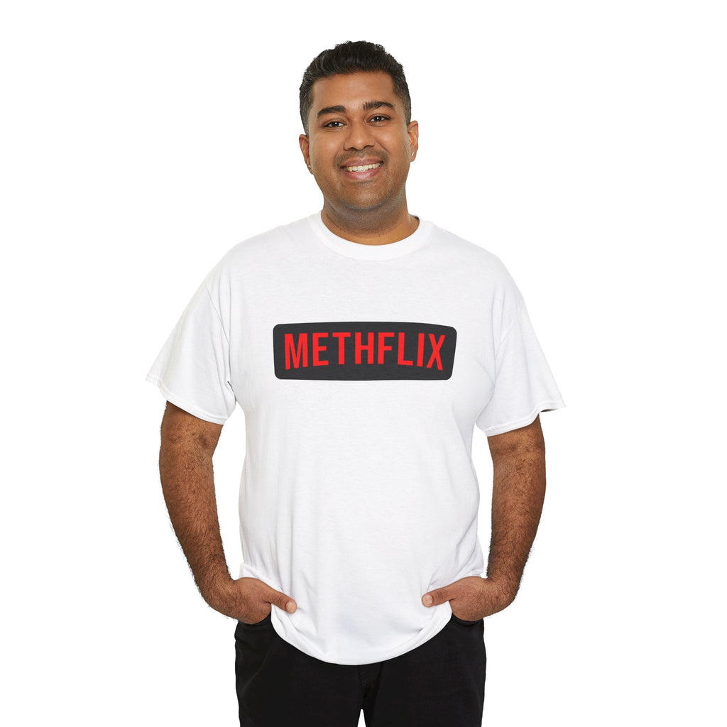Netflix Parody Logo "Methflix" T-Shirt