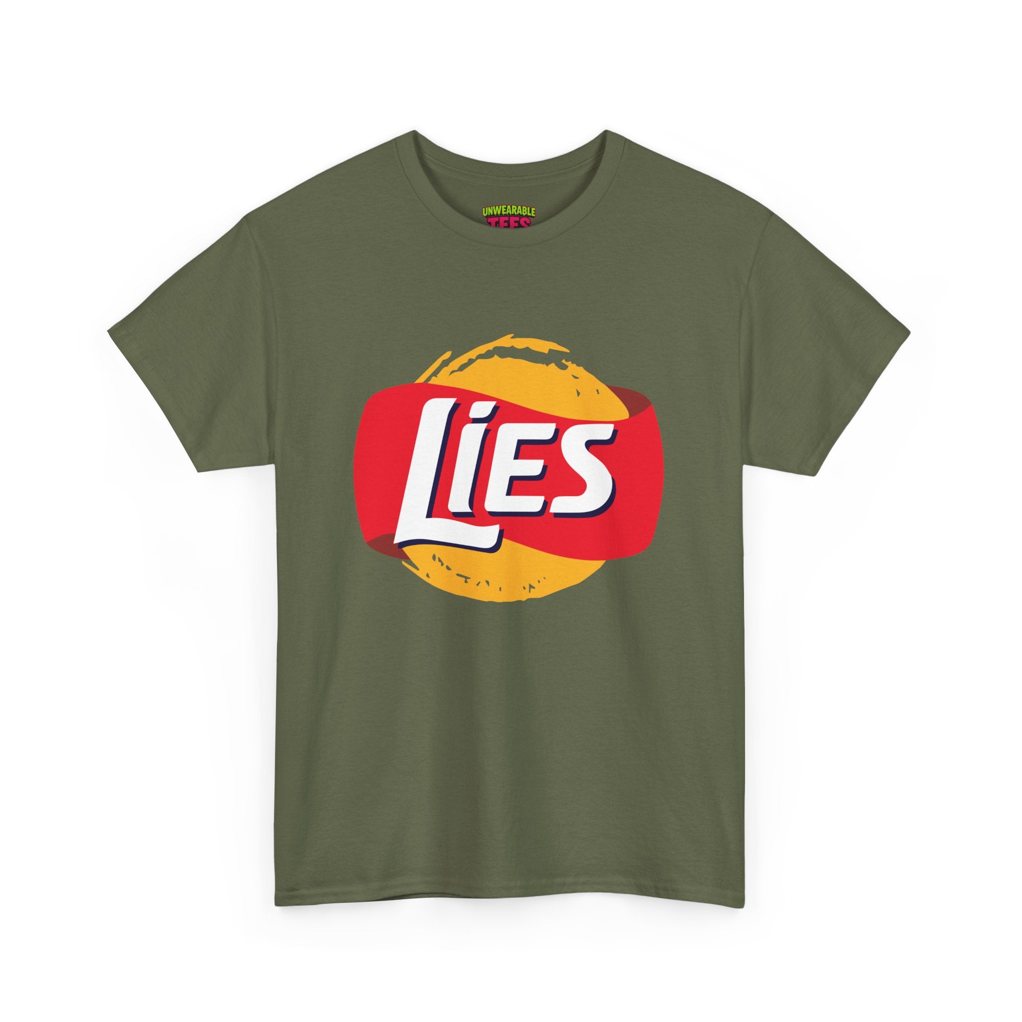 Lay's Parody Logo "Lies" T-Shirt
