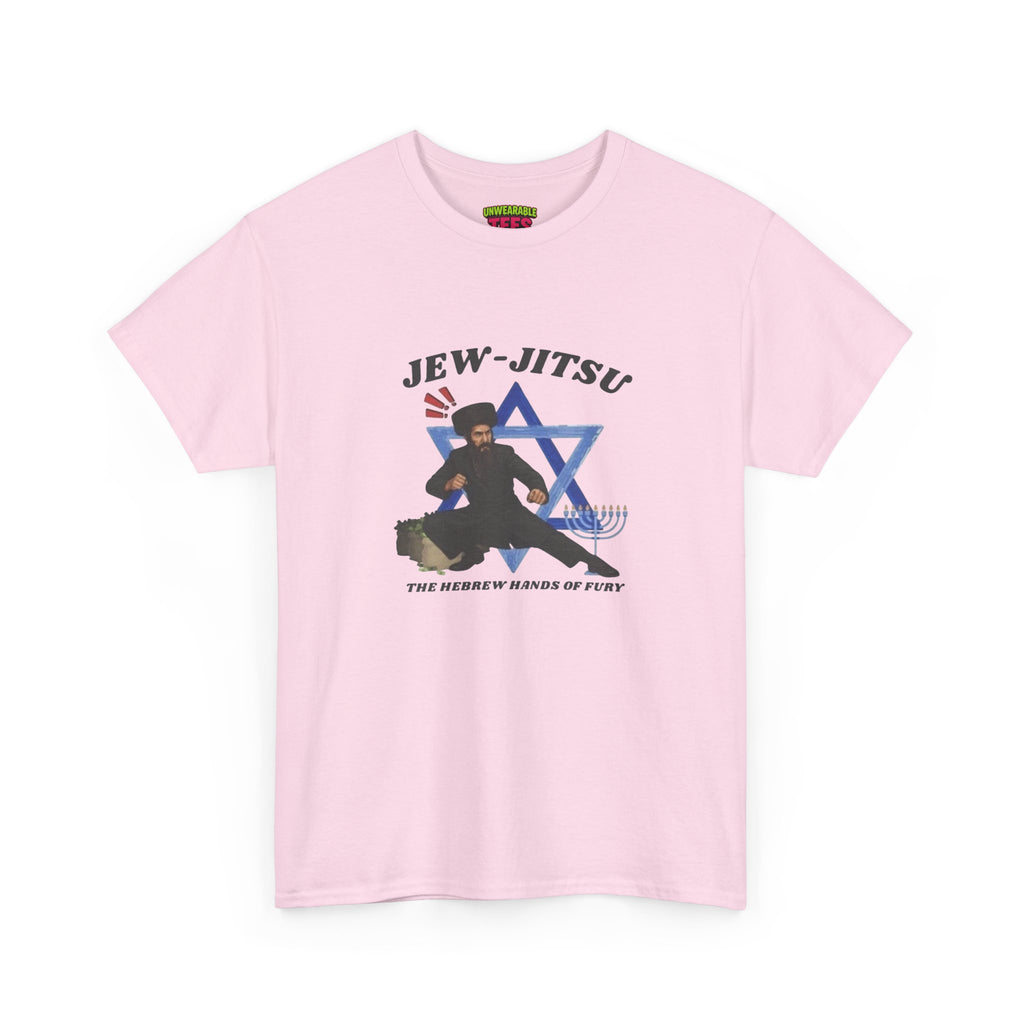 Jew-Jitsu The Hebrew Hands of Fury T-Shirt