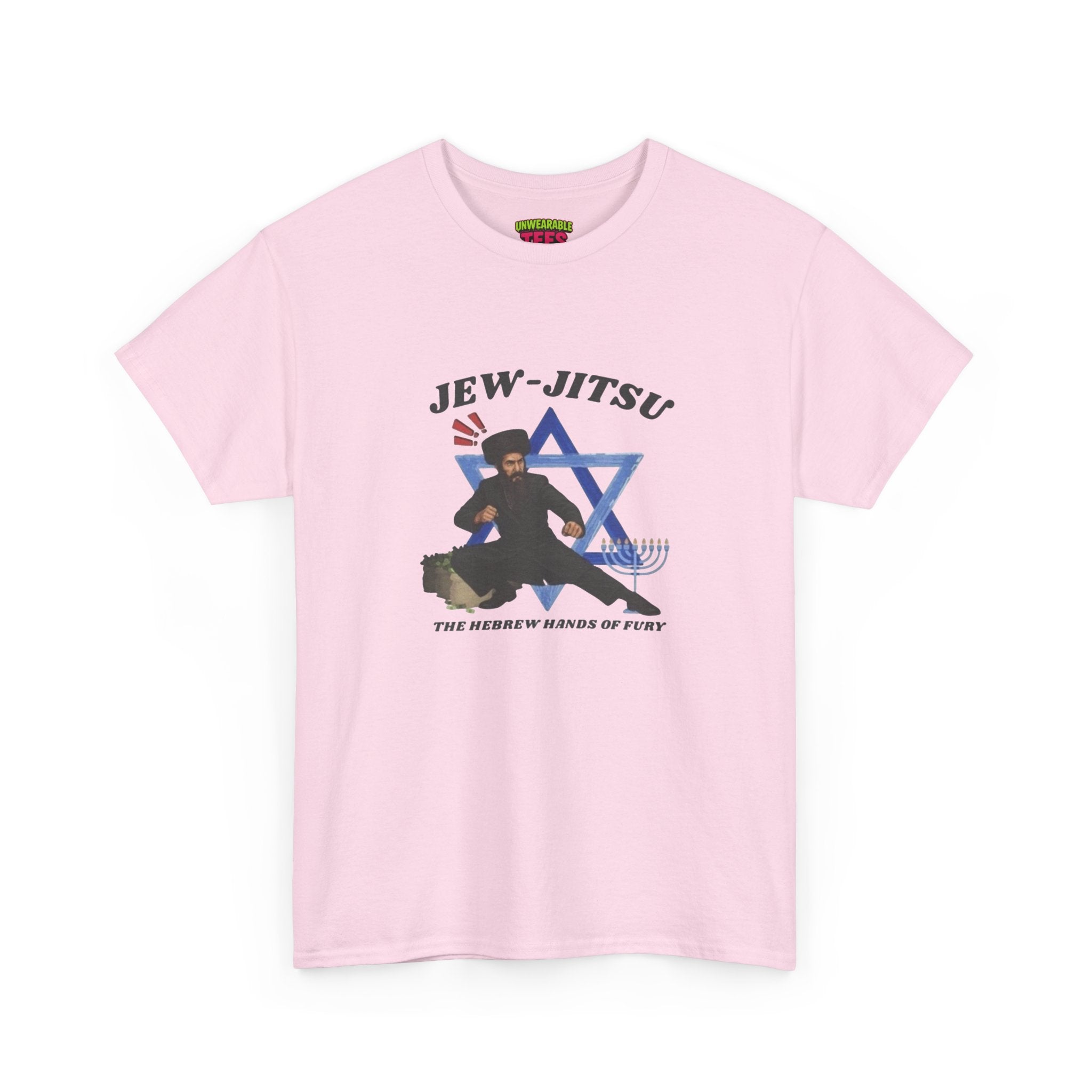 Jew-Jitsu The Hebrew Hands of Fury T-Shirt