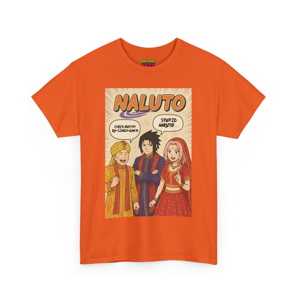 Naruto Memes "Naluto" Indian Naruto T-Shirt