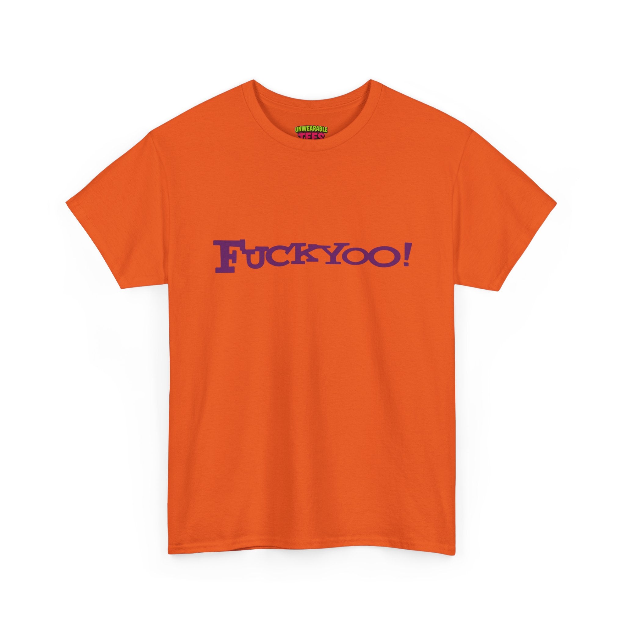 Yahoo Parody Logo "Fuckyoo" T-Shirt
