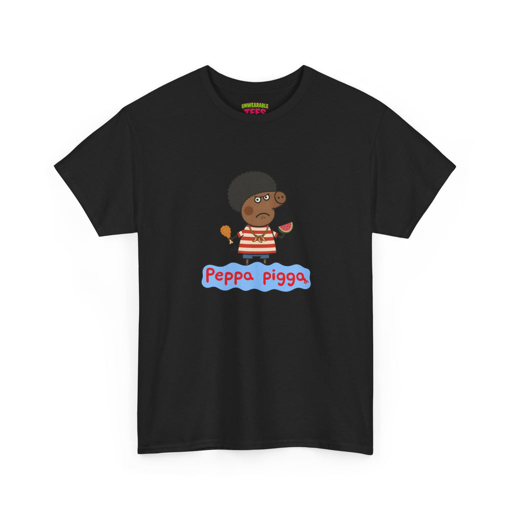 Peppa Pigga Parody Logo T-Shirt