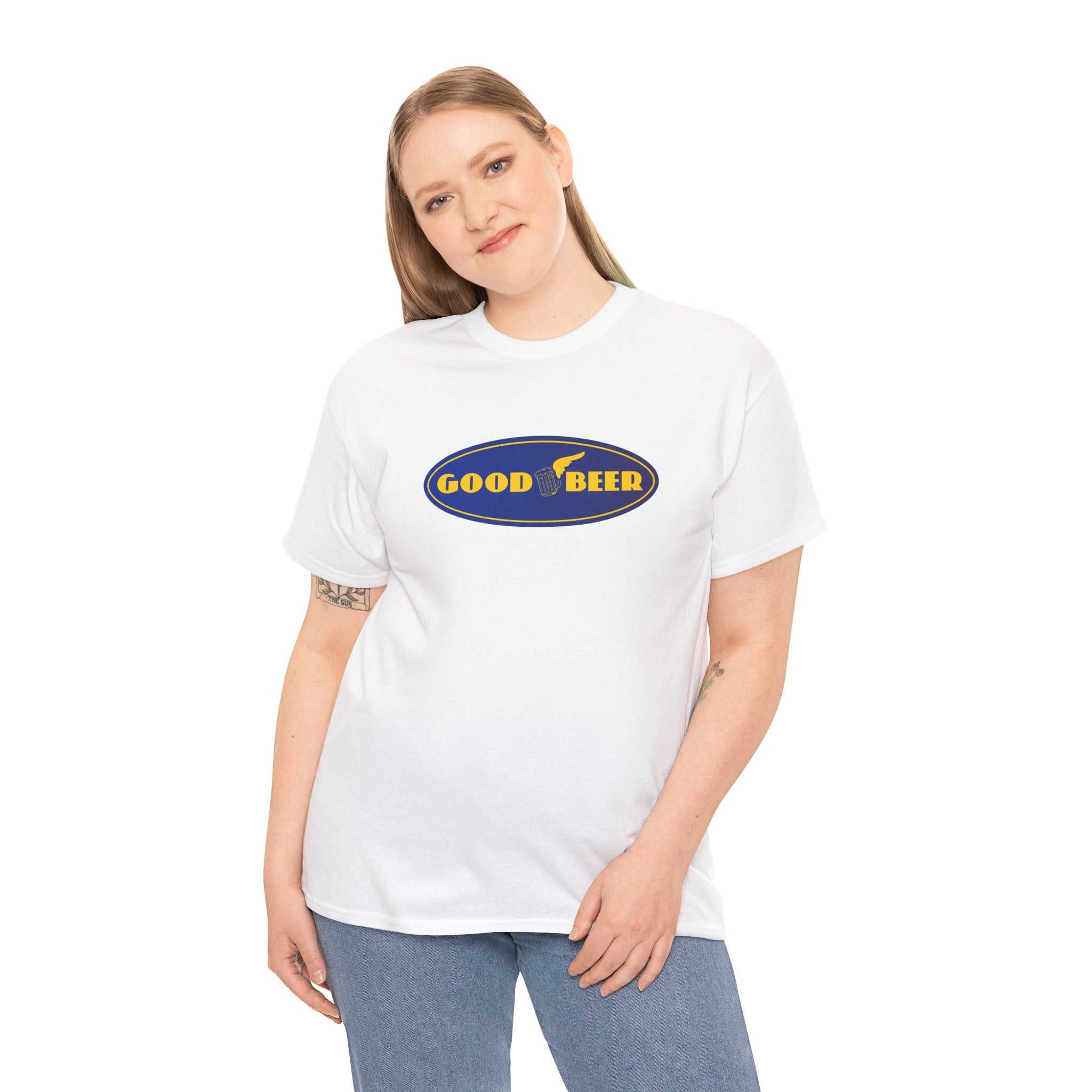 Good Year Parody Logo "Good Beer" T-Shirt